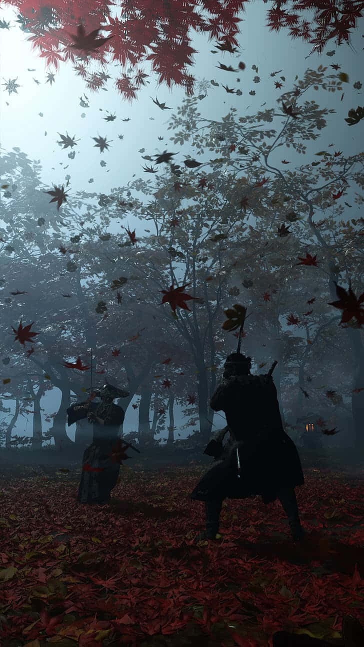 Explore Ancient Japan On Your Iphone With Ghost Of Tsushima Background