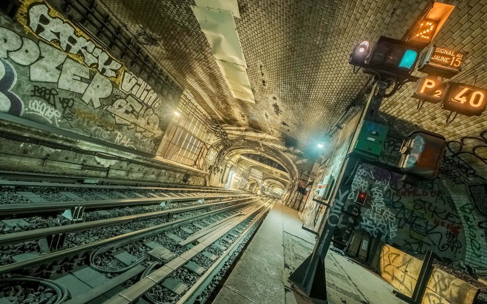 Explore And Discover A New World With Metro Background