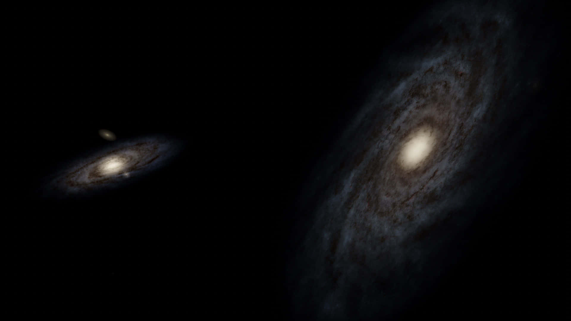 Explore Black Space In 4k Resolution Background