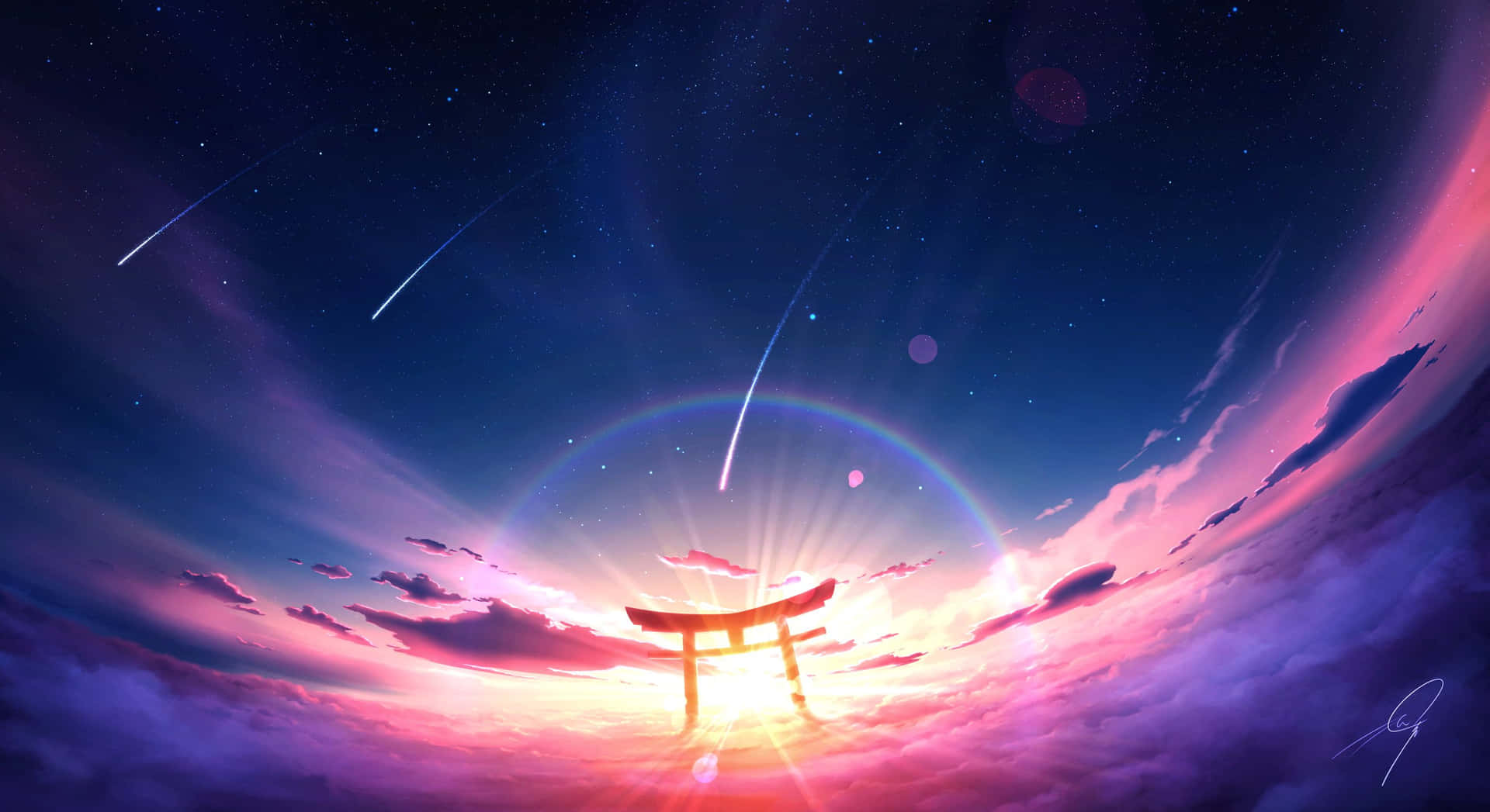 Explore Exotic Outer Space With 4k Anime Background