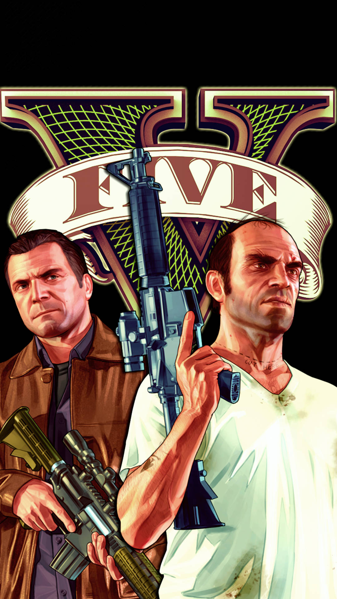 Explore Grand Theft Auto 5 On Your Iphone! Background