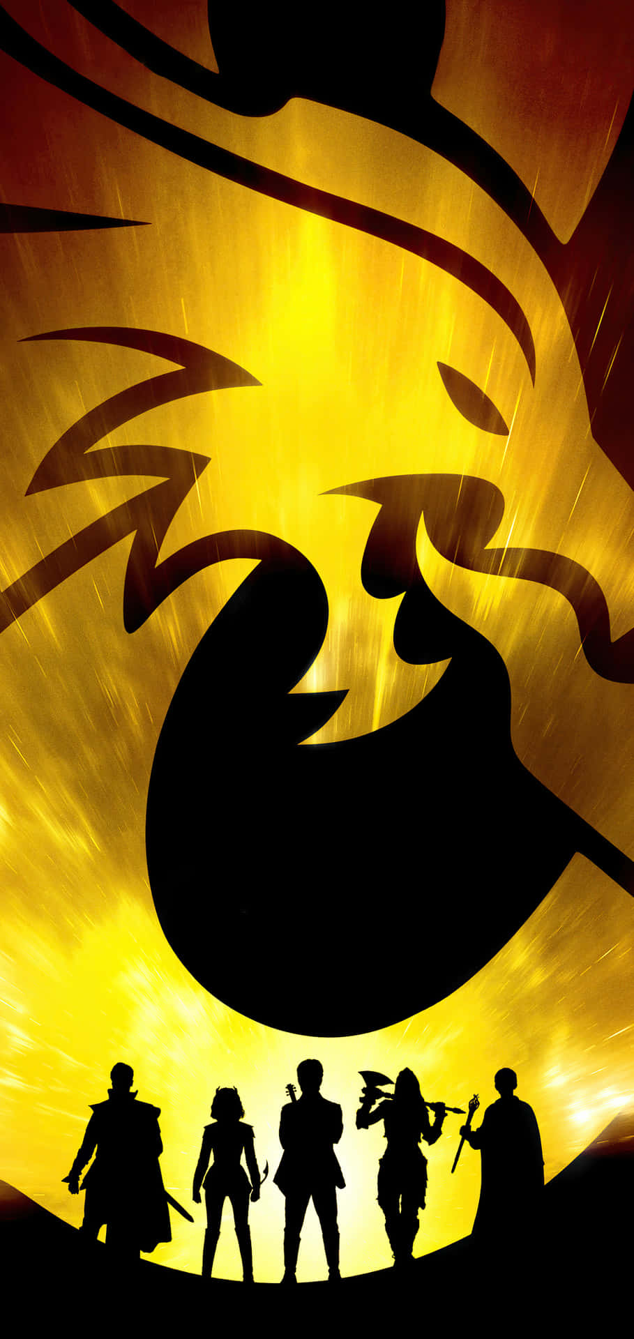 Explore Magical Worlds With Dungeon And Dragons Phone Background