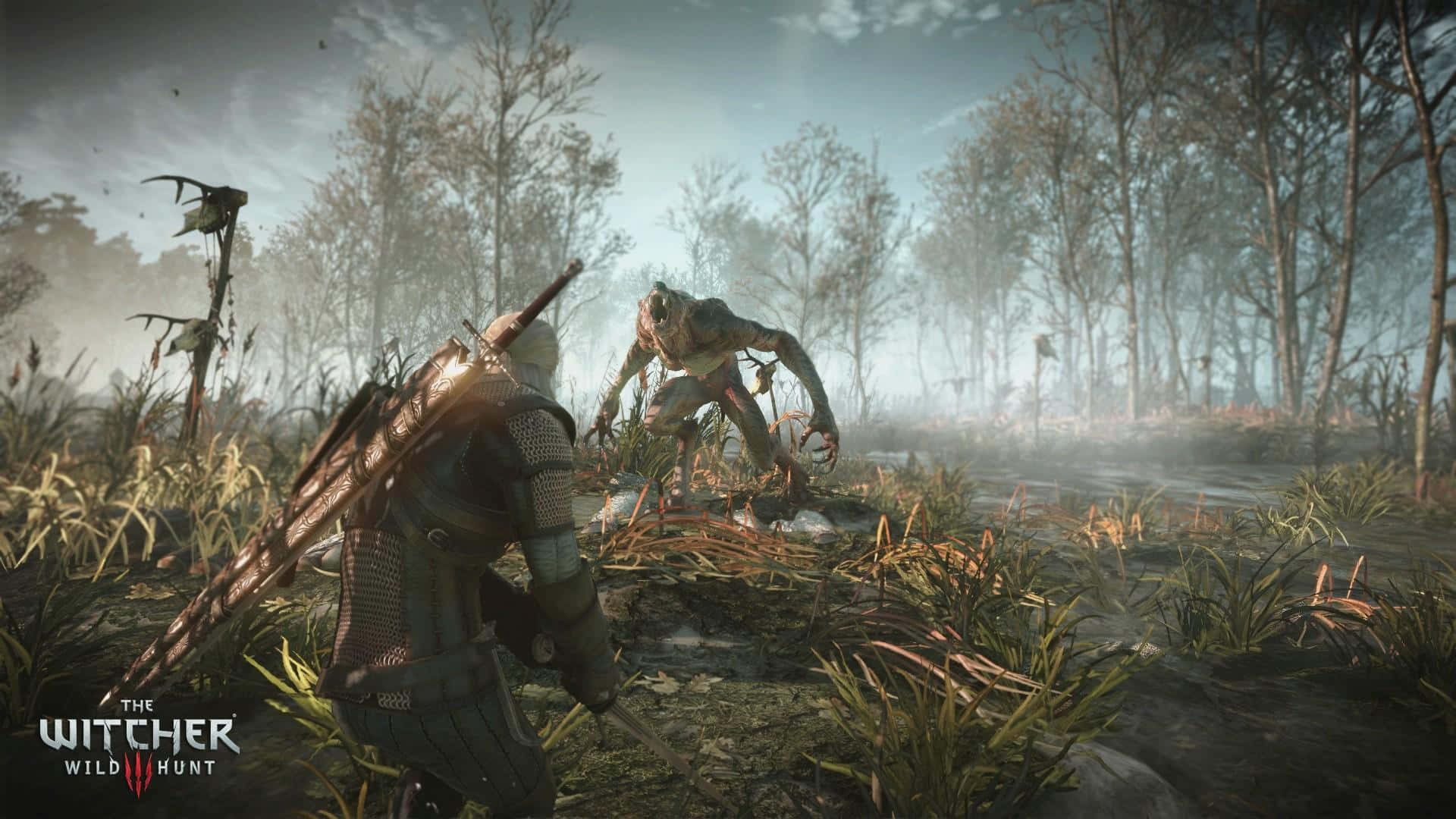 Explore Medieval Fantasy Worlds With Witcher 3 Desktop! Background