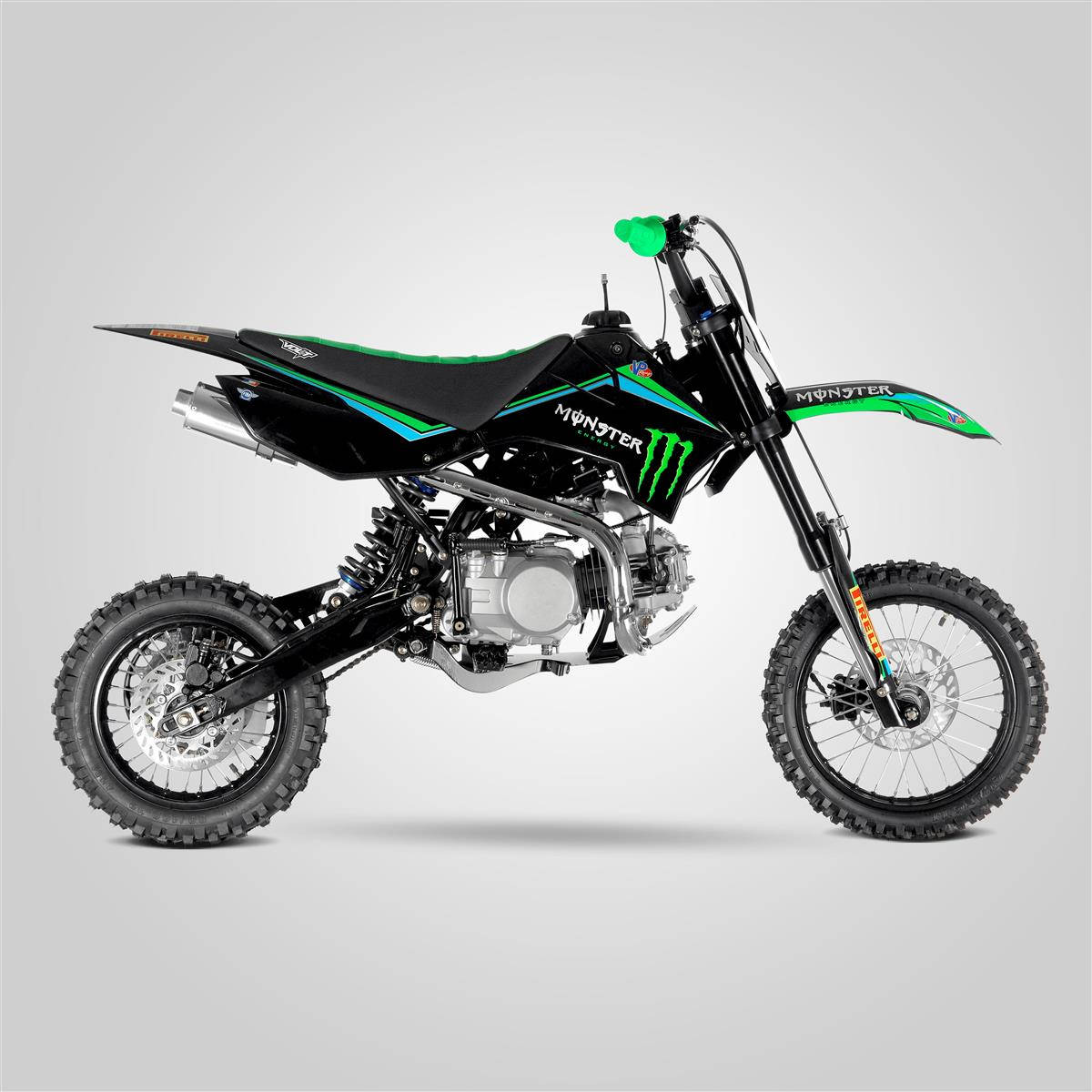 Explore Nature With A Monster Dirt Bike Background