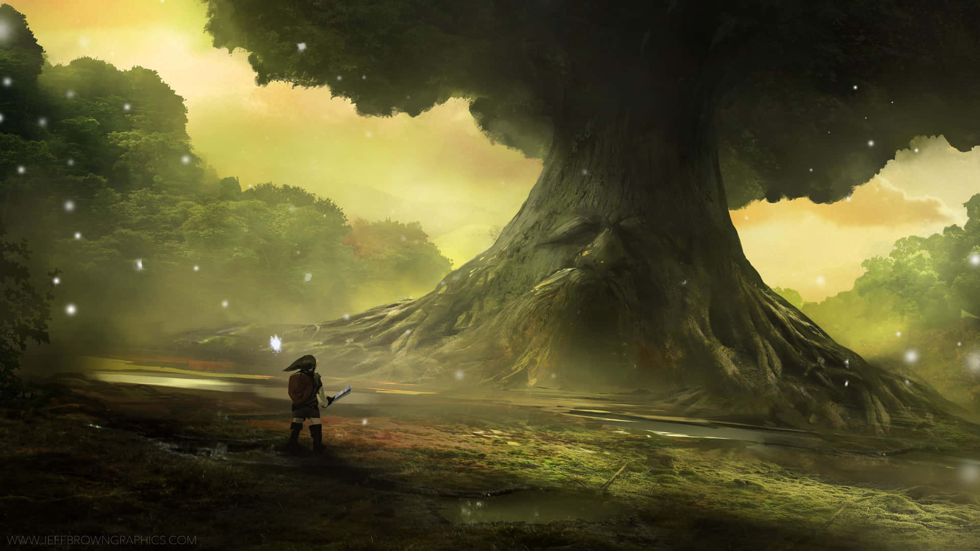 'explore New Adventures In Hyrule With Zelda Breath Of The Wild 4k' Background