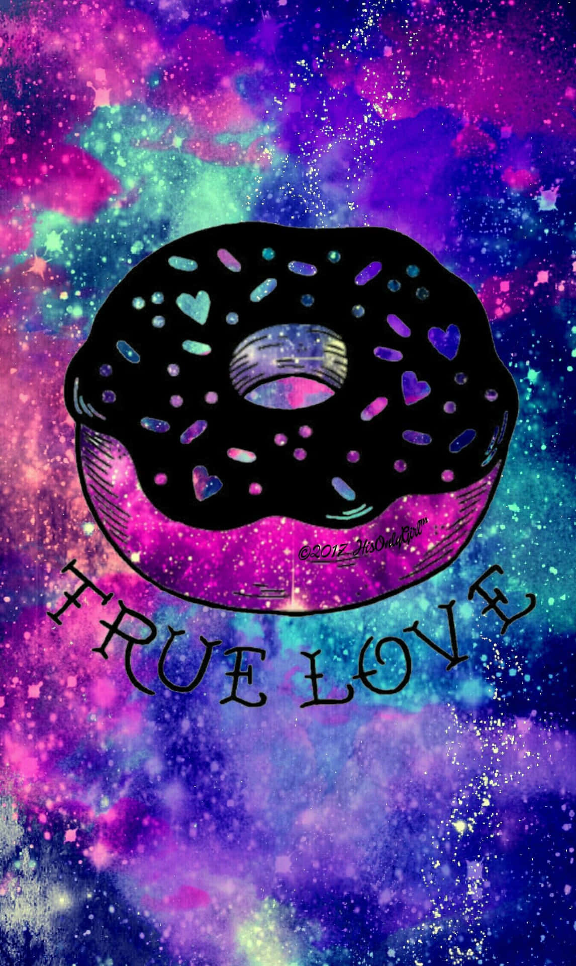 Explore New Horizons In The Delightful Kawaii Galaxy Background