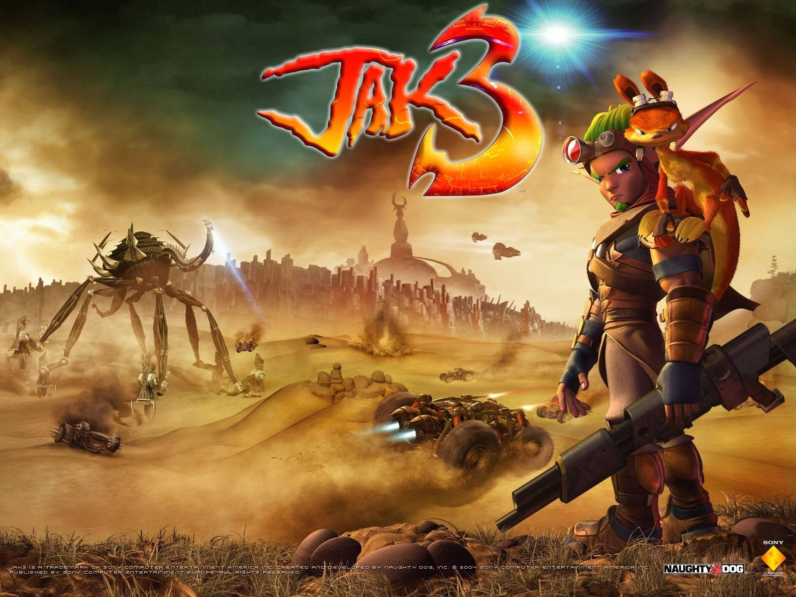 Explore New Worlds And Unravel Ancient Mysteries With Jak And Daxter! Background