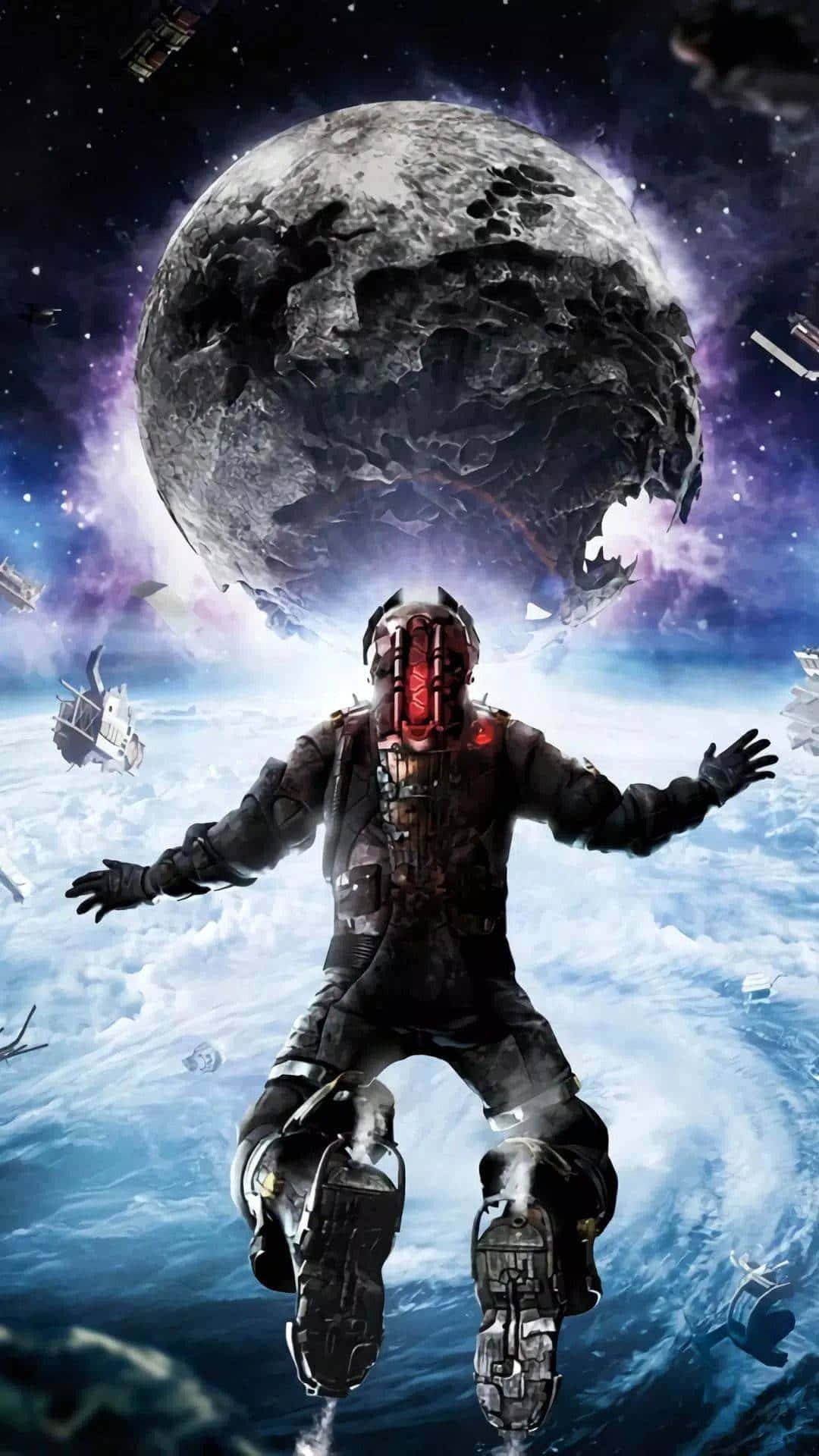 Explore Outer Space On Android Background