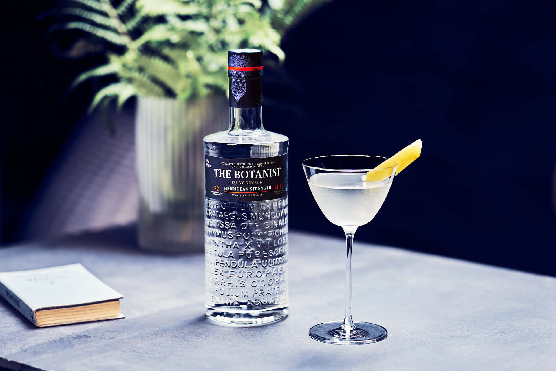 Explore Richness With The Botanist - Islay Dry Gin. Background