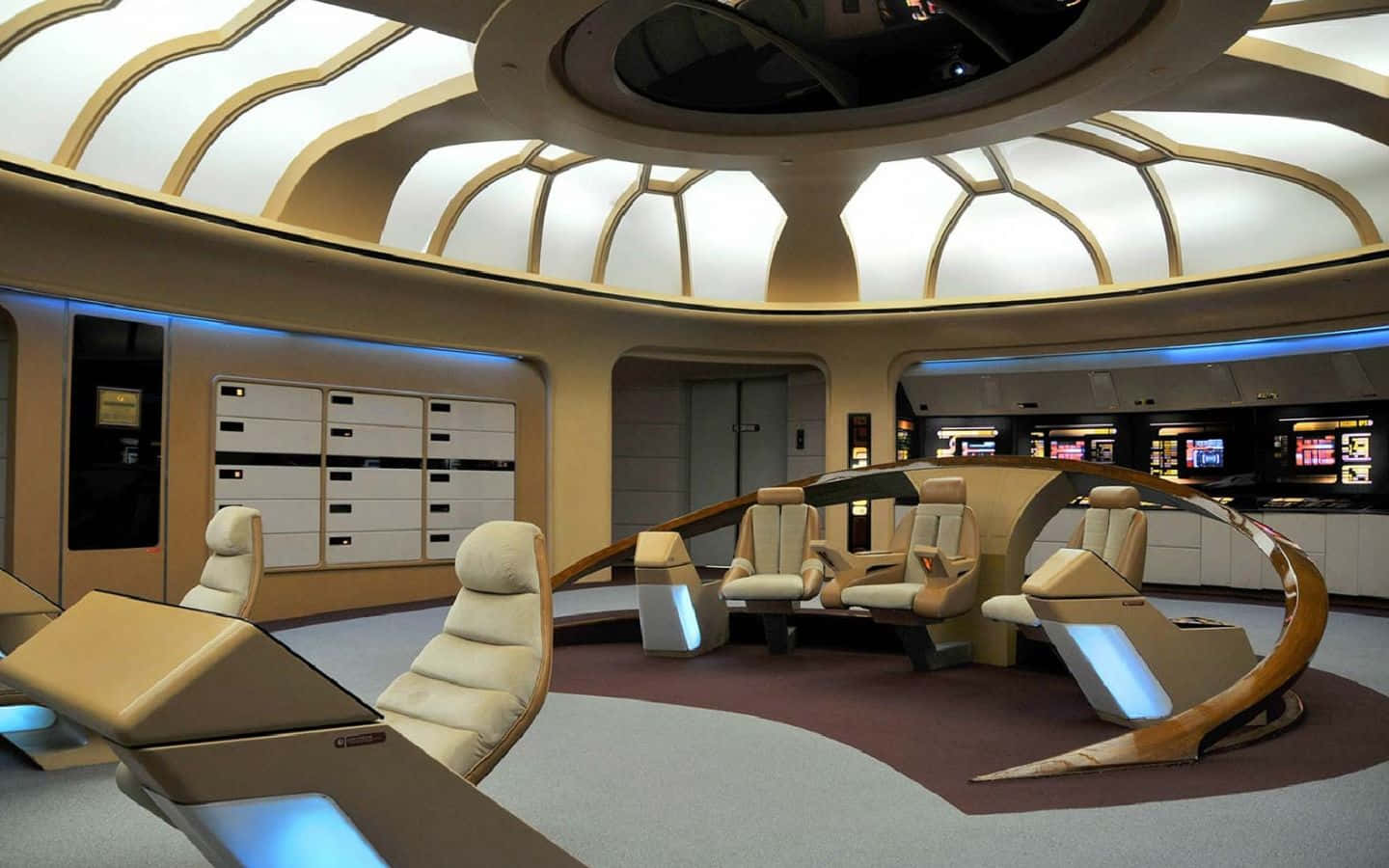 “explore Strange New Worlds In The Bridge Of The Enterprise”