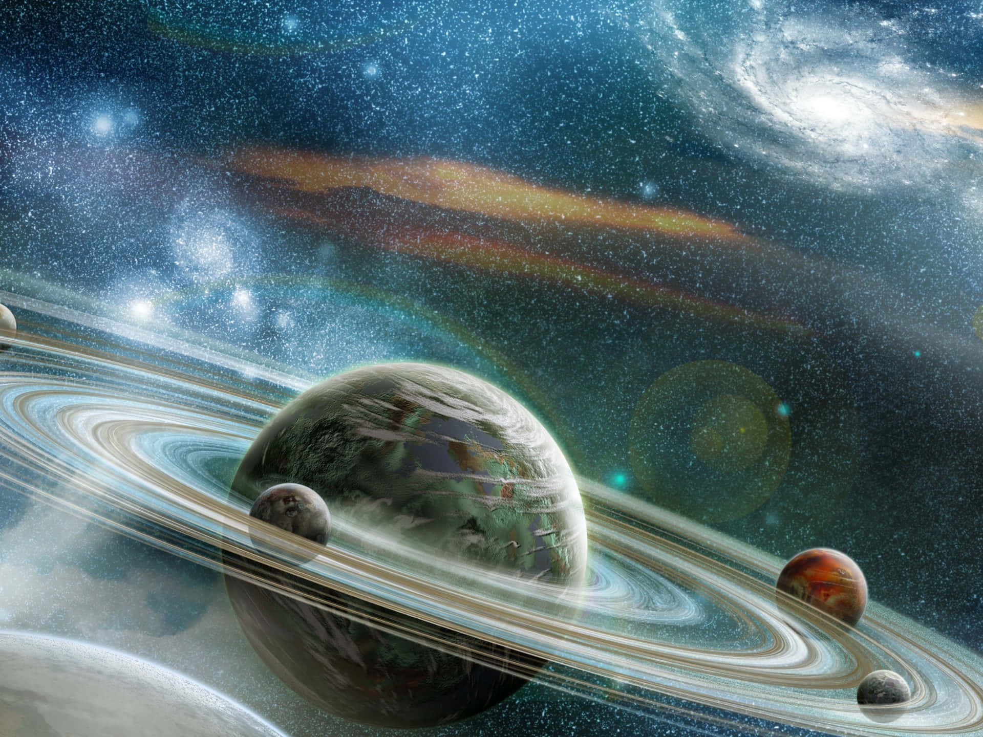 Explore The Android Space Background