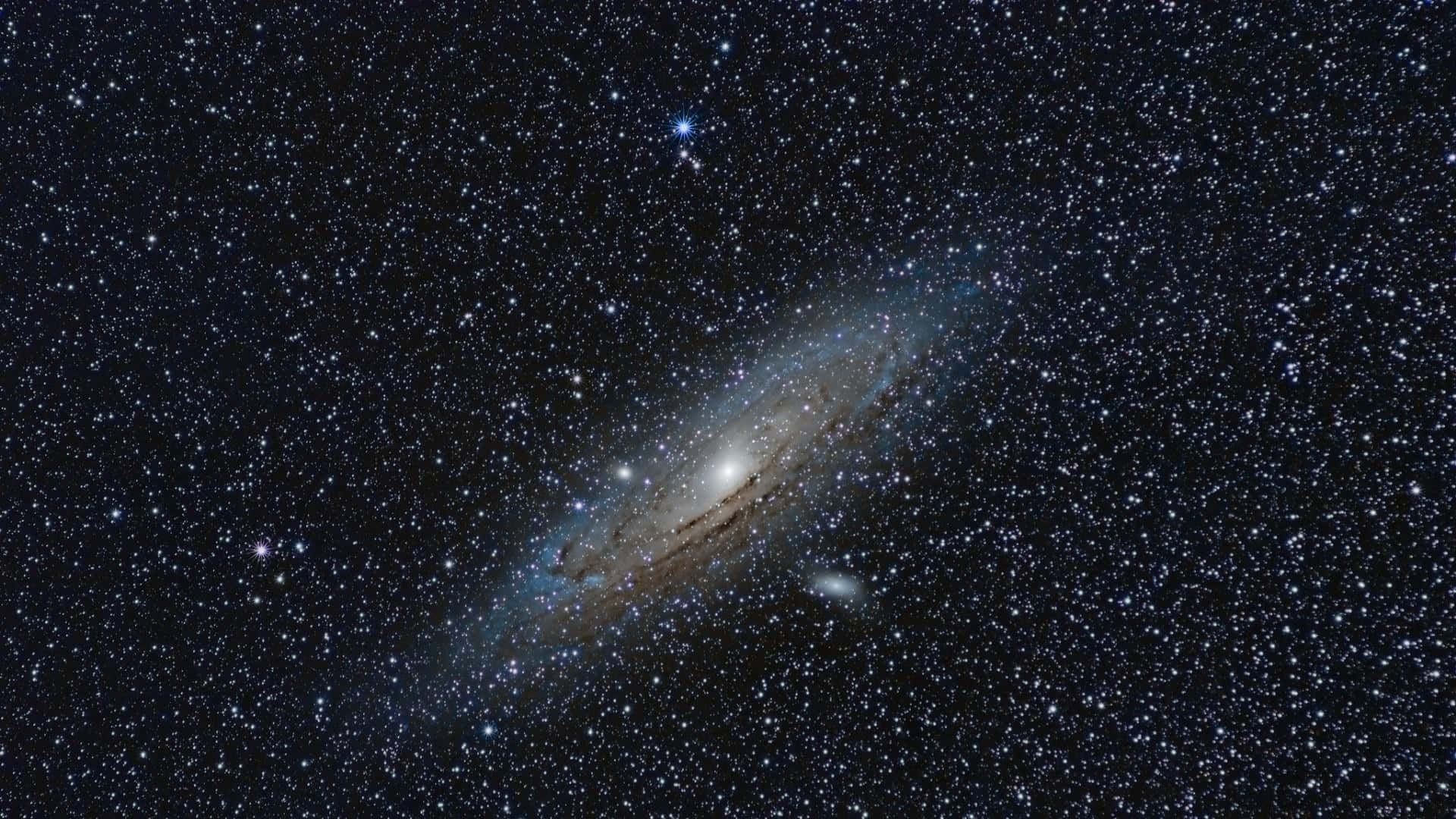 “explore The Beautiful And Vast Andromeda Galaxy In All Its Glory!” Background