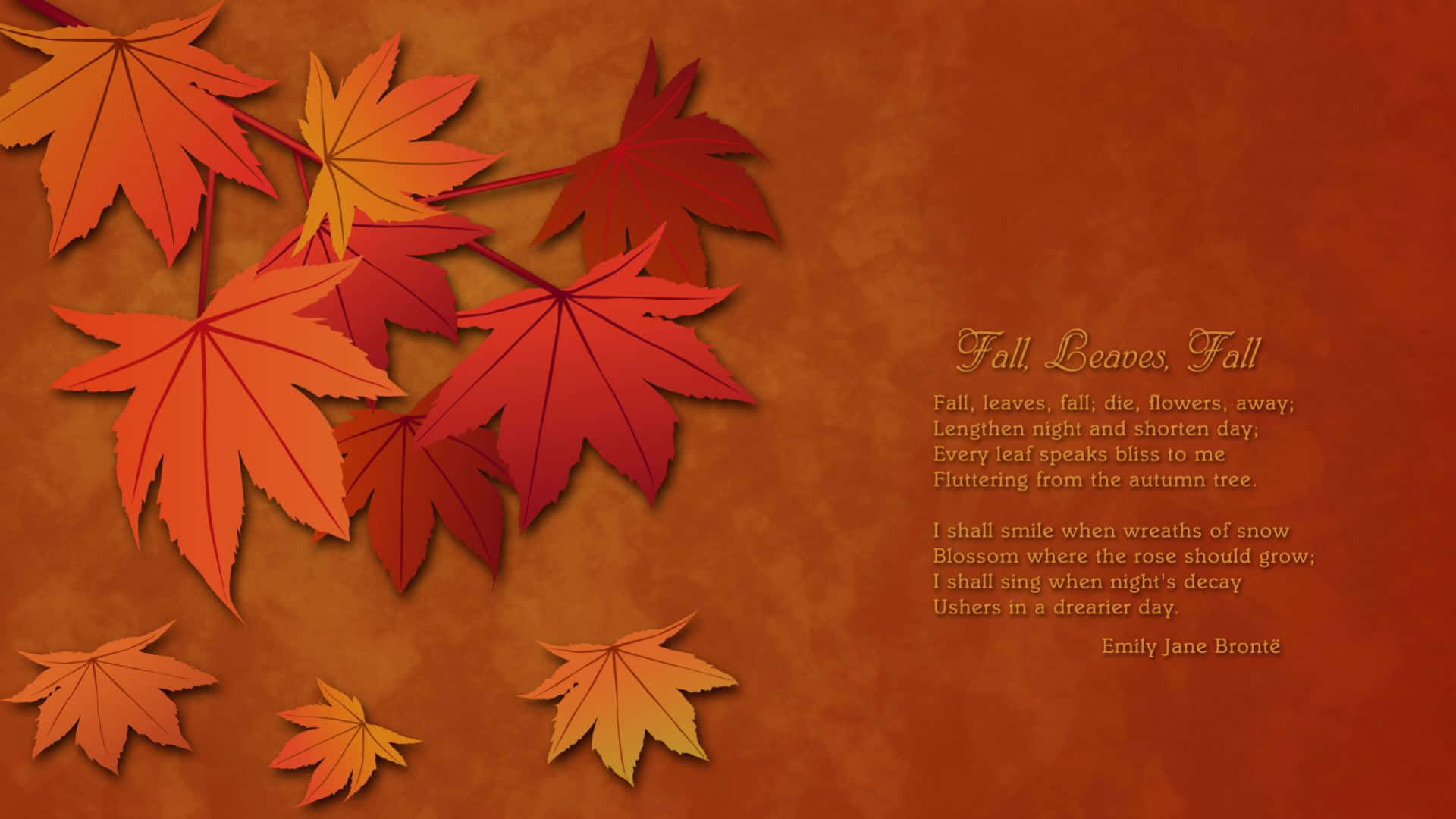 Explore The Beauty Of Autumn With Simple Autumn Background