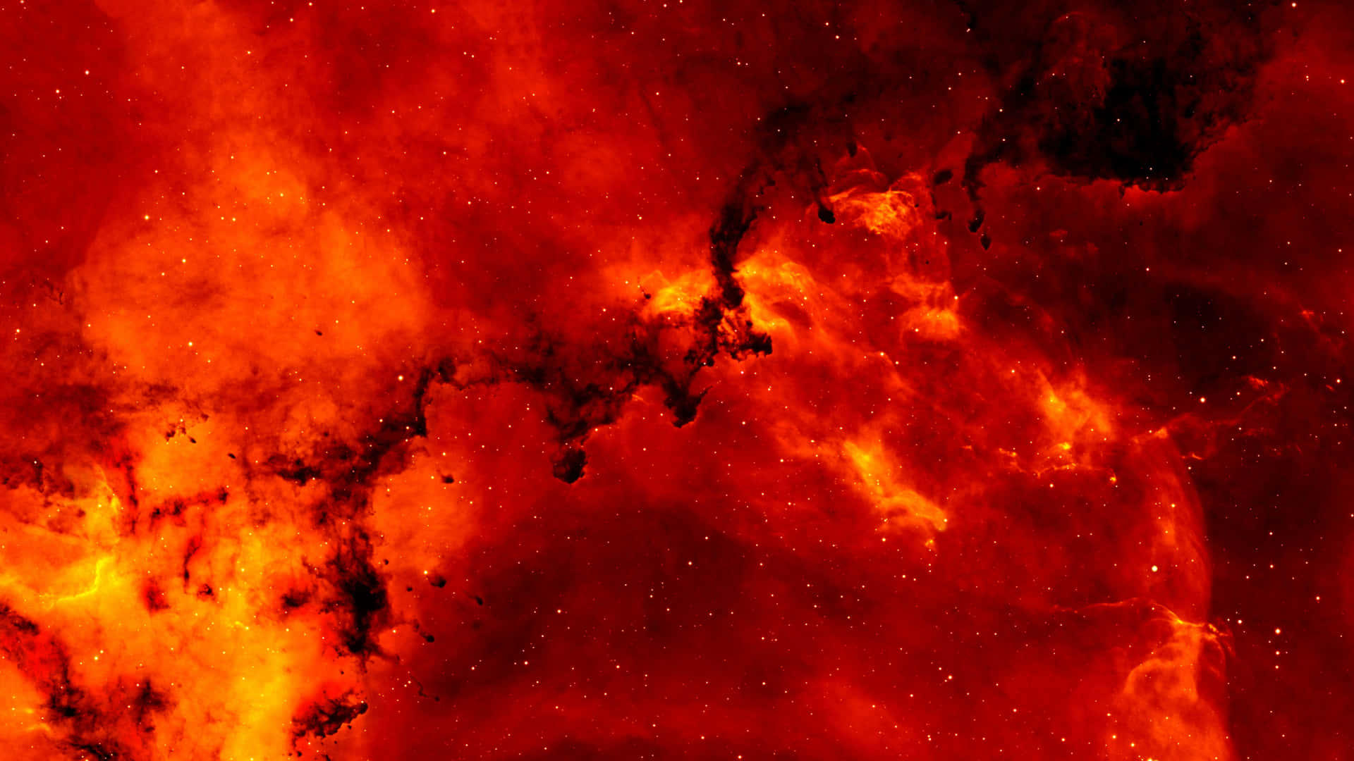 Explore The Beauty Of Red Space Background