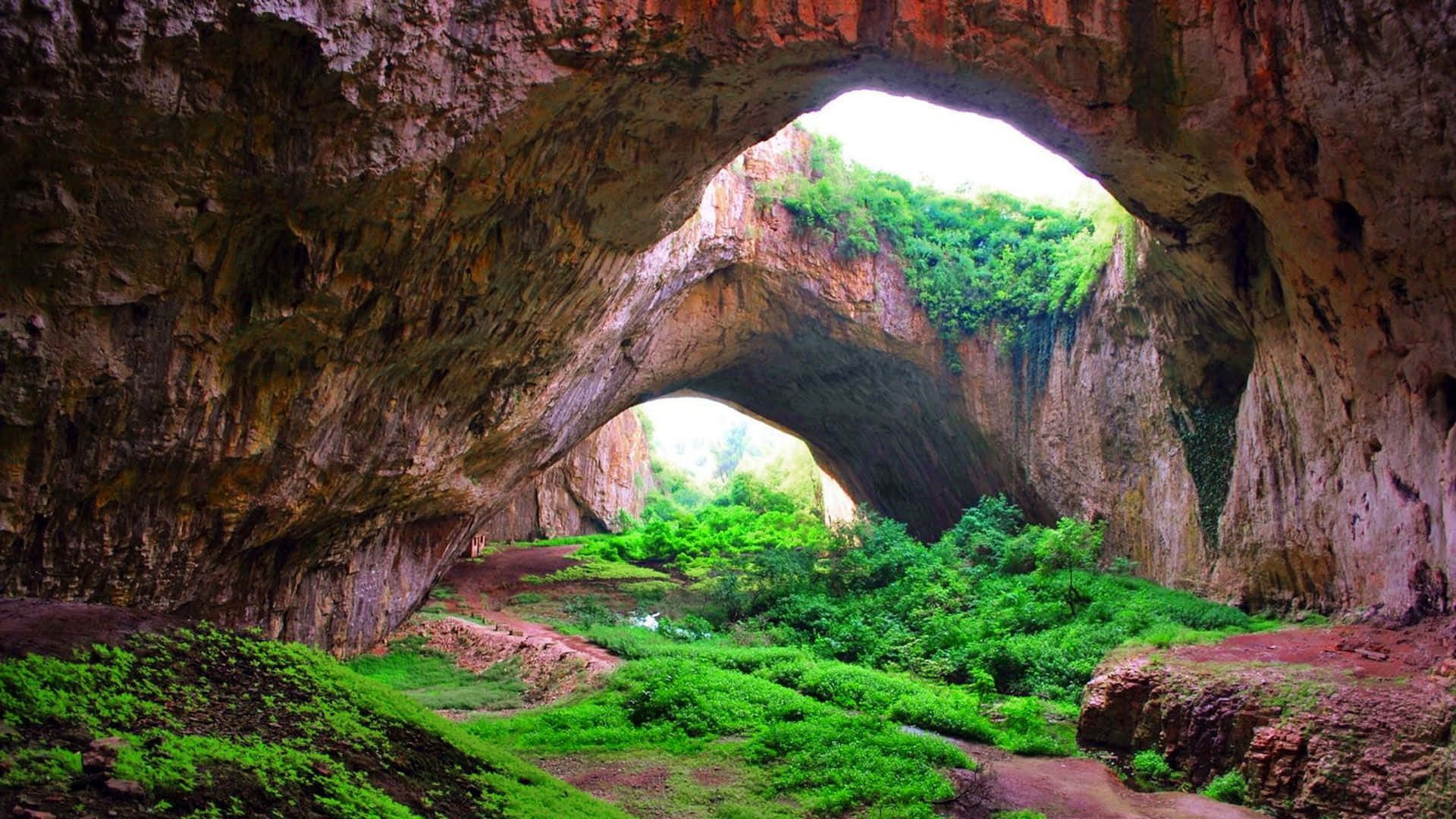 Explore The Beauty Of The Great Wall Of China Background