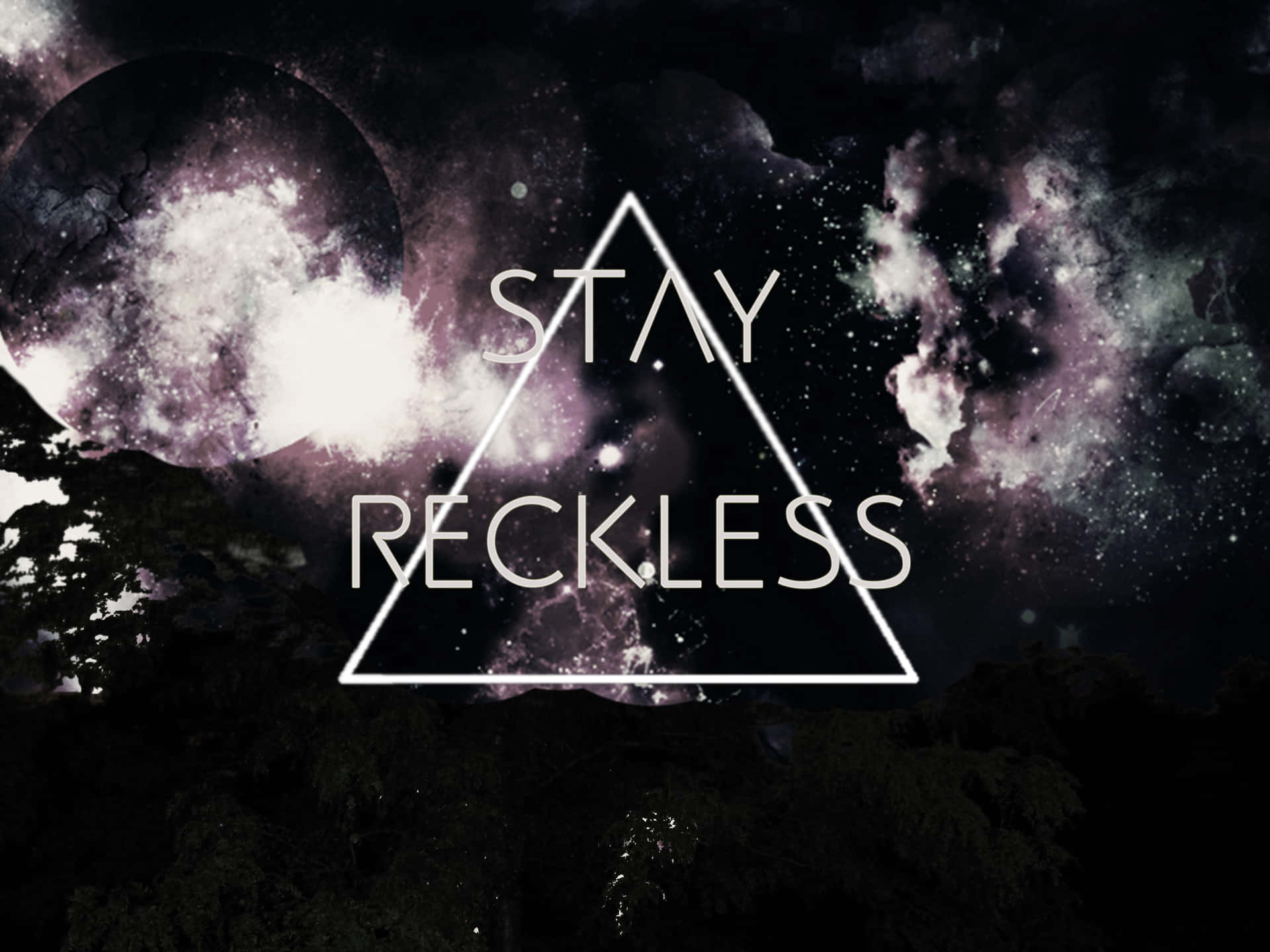 Explore The Beauty Of The Hipster Galaxy Background