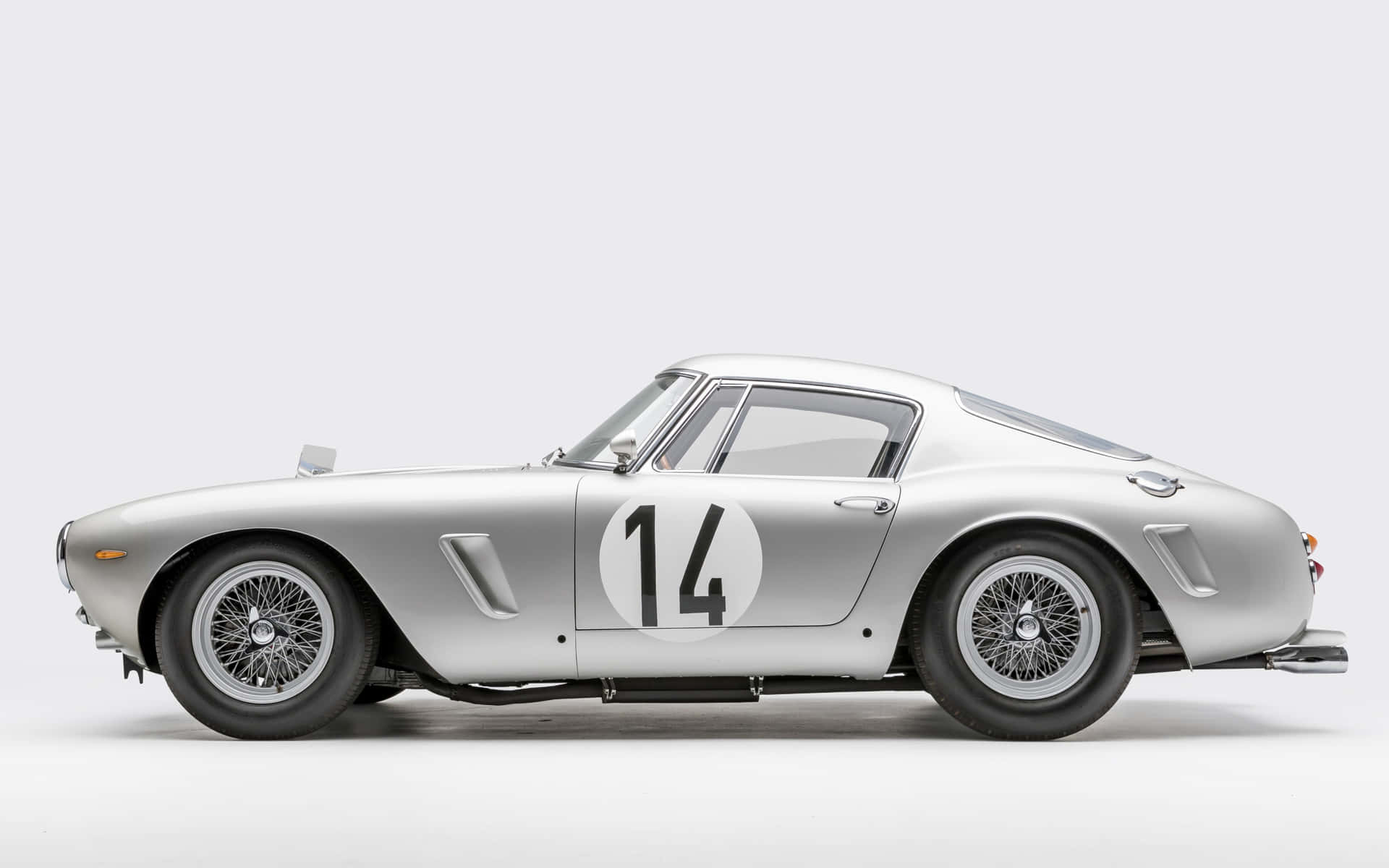 Explore The Charm Of Classic Ferrari Background