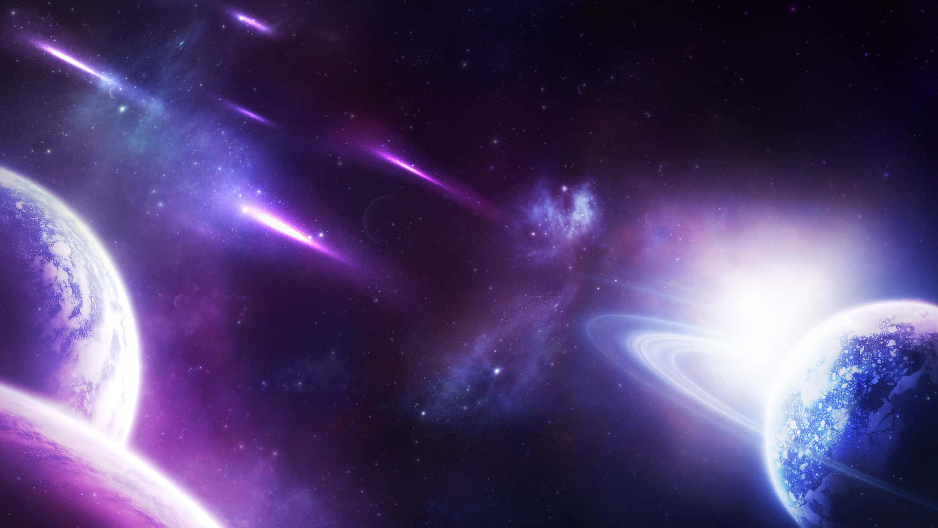 Explore The Colorful Trippy Galaxy Background