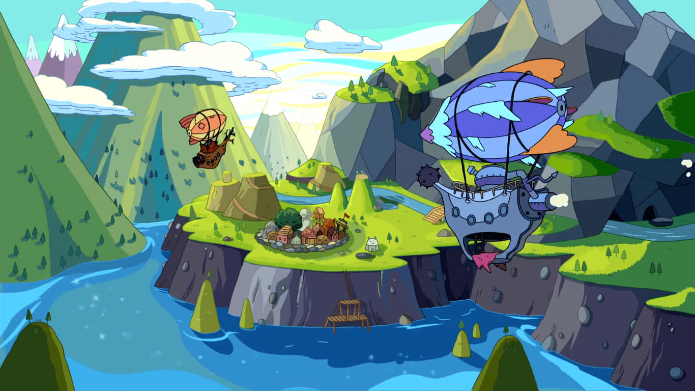 Explore The Colorful World Of Adventure Time!