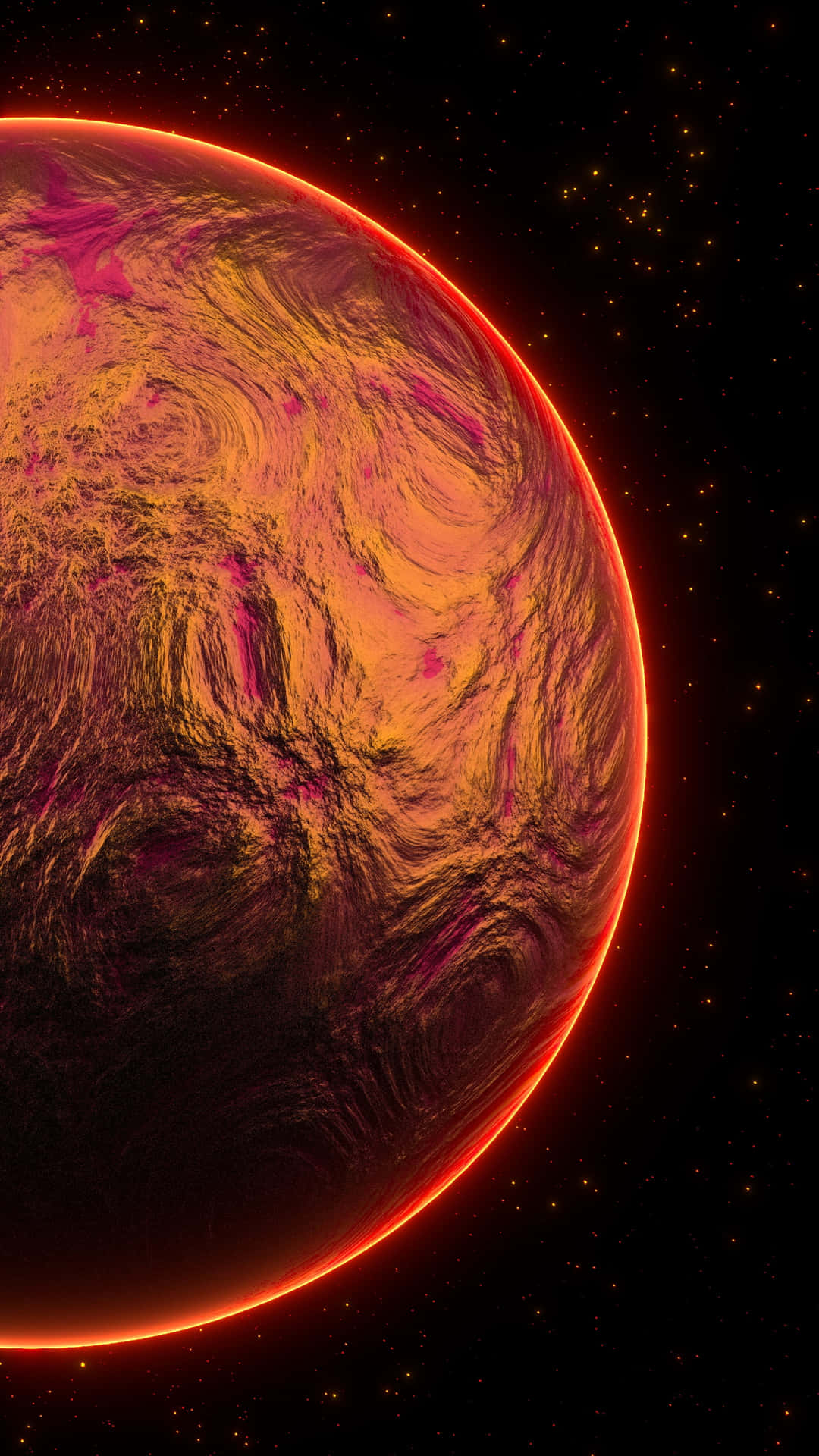 Explore The Cosmic Depths Of The Neon Galaxy Background