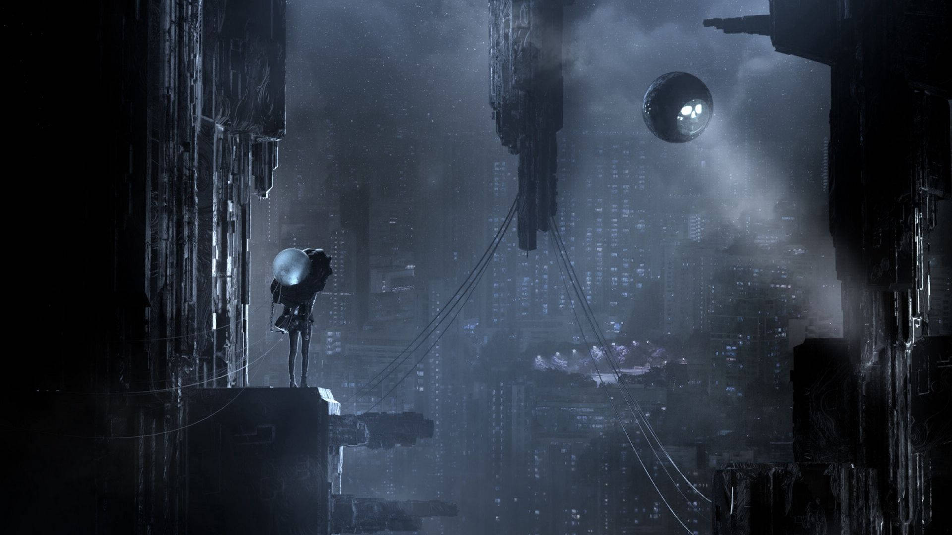 Explore The Cyberpunk Universe In 1920x1080 Resolution Background