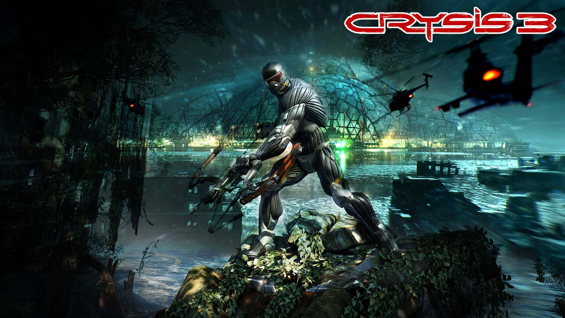 Explore The Dangerous City Of Crysis 3 And Take Back What’s Yours. Background