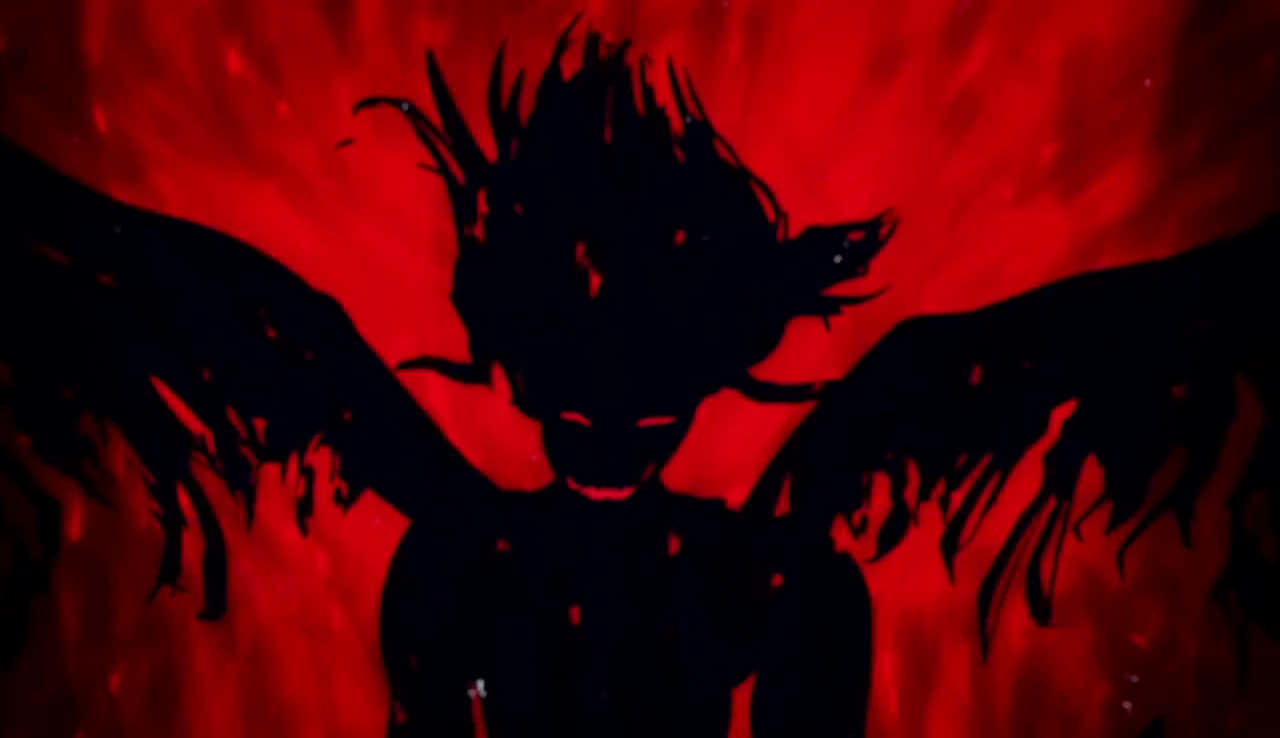 Explore The Dark Side | Asta Demon From Black Clover Background