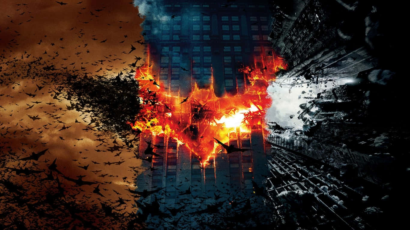 Explore The Dark Side With The Dark Knight Background