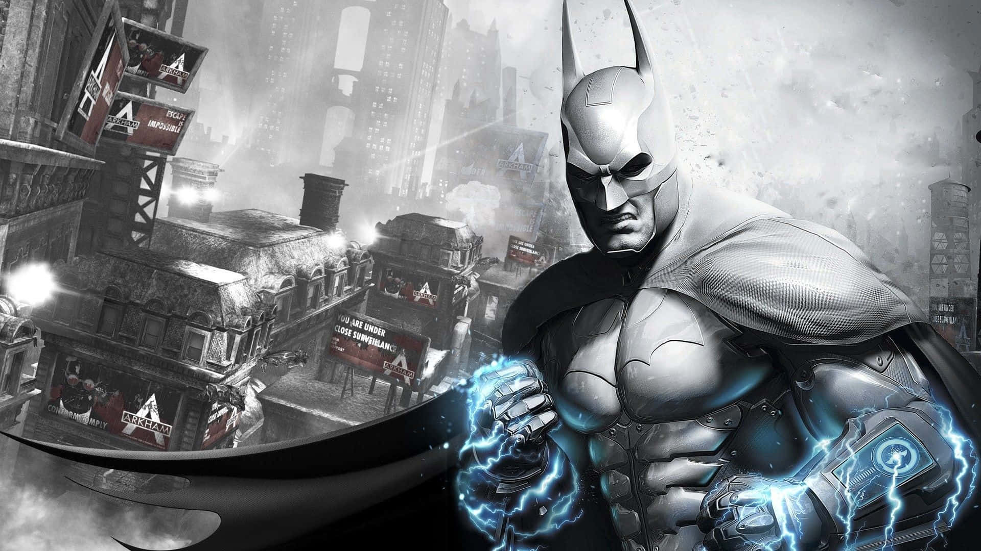 Explore The Darker Parts Of Gotham In Batman Arkham Asylum Background