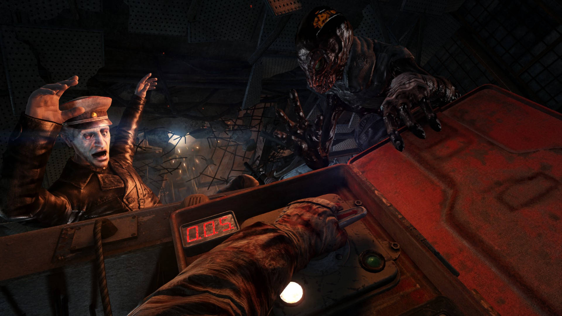 Explore The Depths Of Post-apocalyptic Moscow In Metro Last Light Redux Background