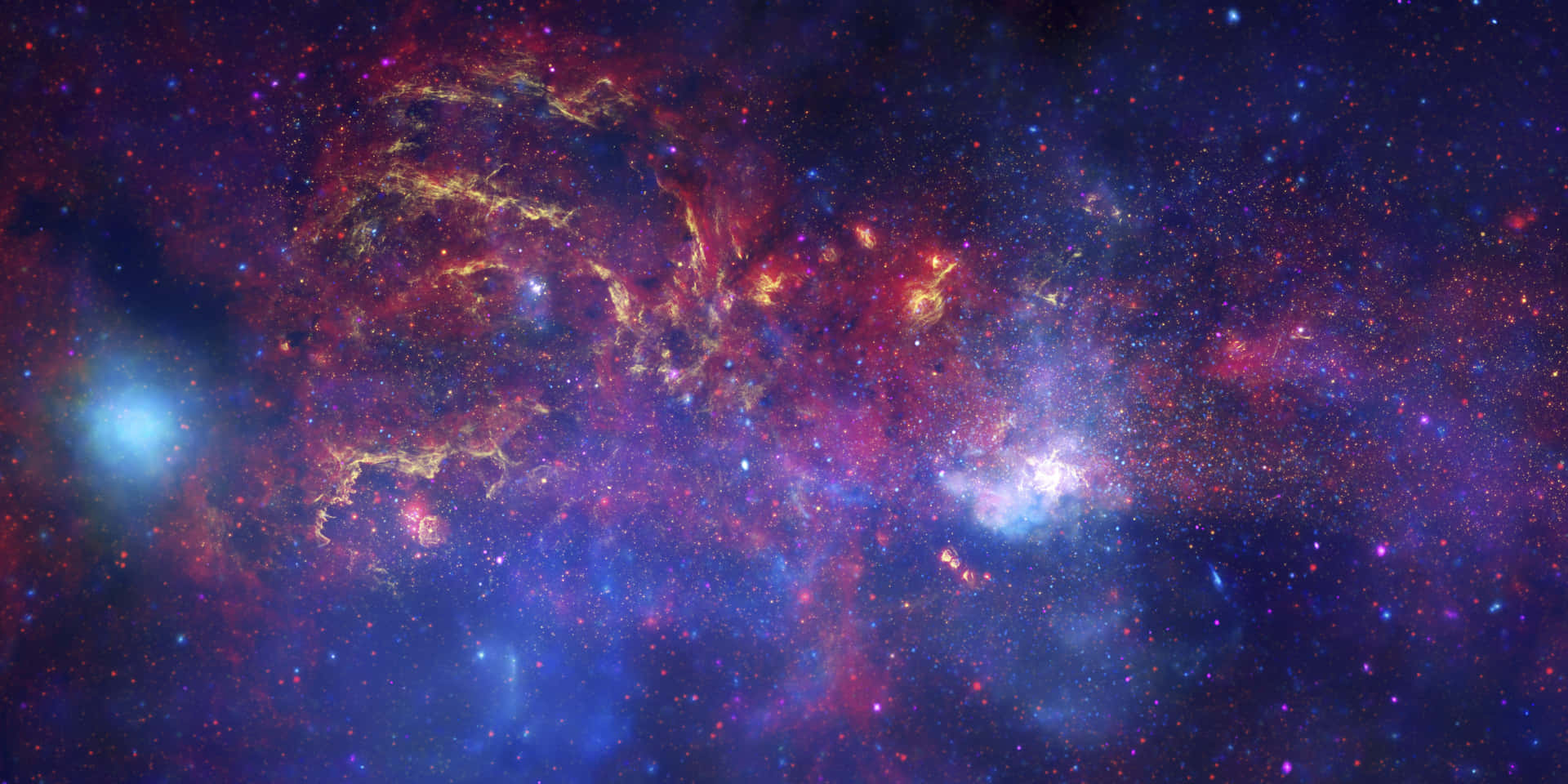 Explore The Depths Of Space Background