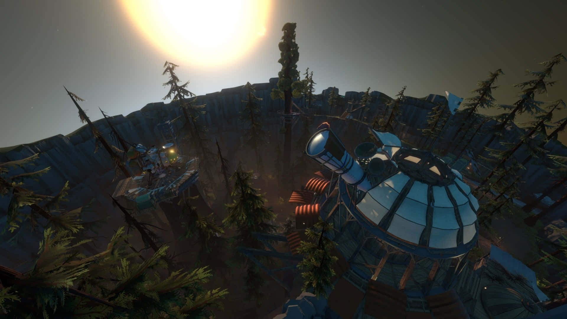 Explore The Depths Of Space In The Critically Acclaimed Indie Title, Outer Wilds. Background