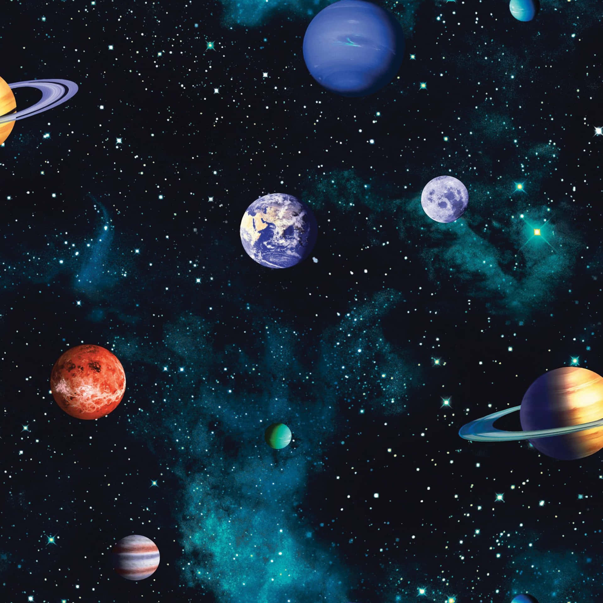 Explore The Depths Of Space With This Incredible 3d Space Wallpaper Background