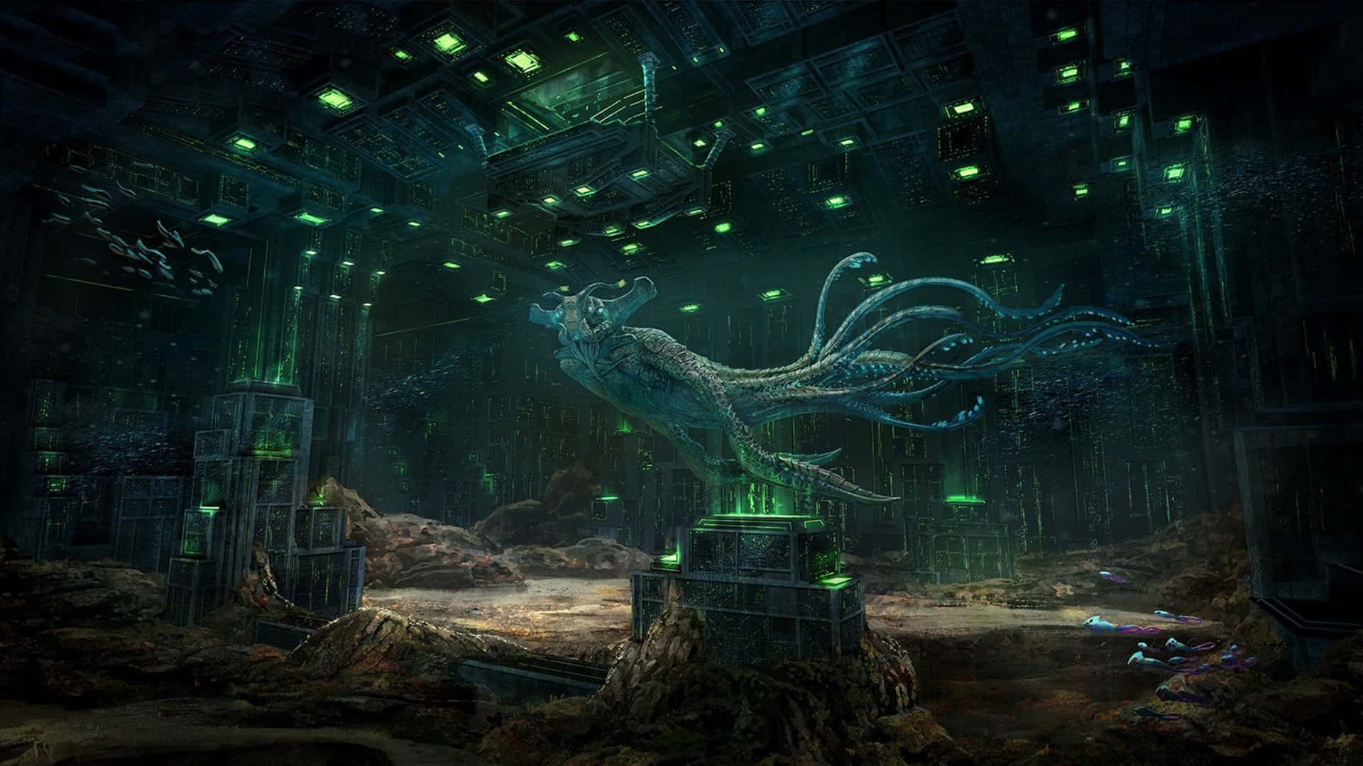 Explore The Depths Of Subnautica In Stunning 4k Resolution. Background