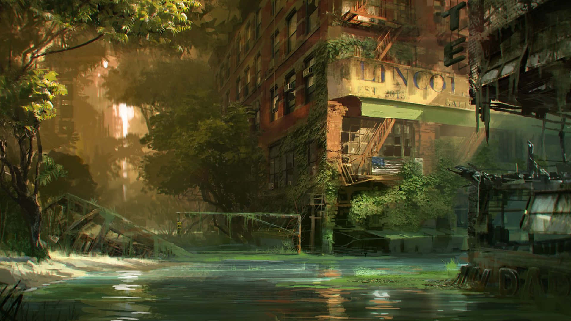 Explore The Dystopian City Of Crysis 3 Background