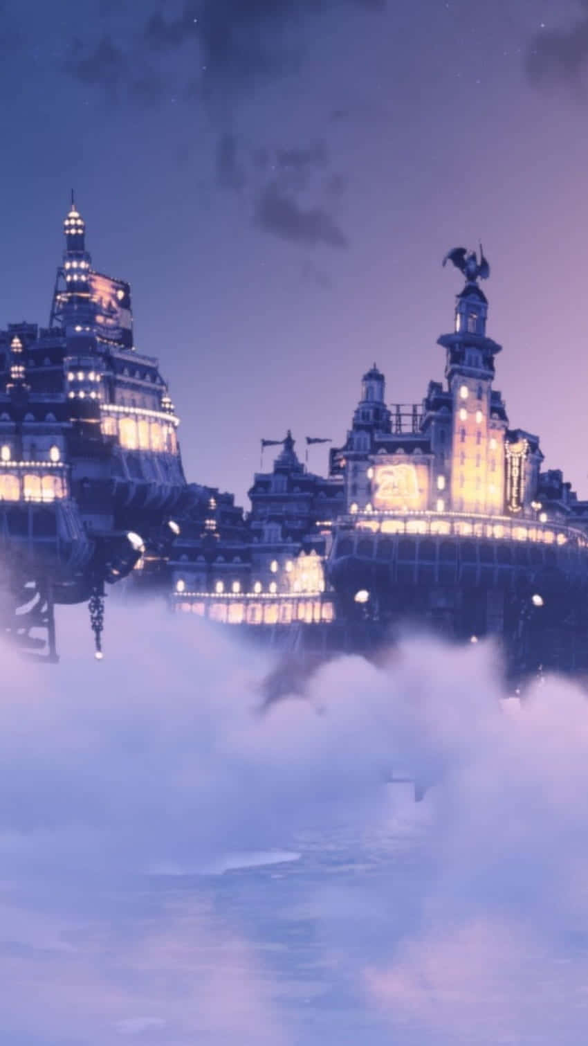 Explore The Dystopian City Of Rapture With 4k Bioshock On Your Iphone Background