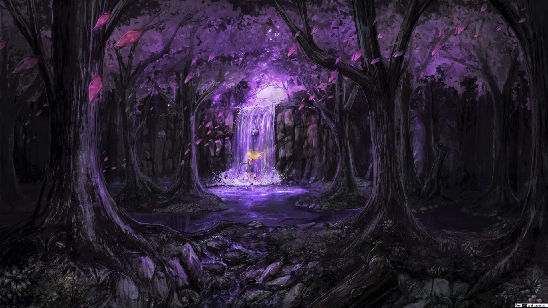 Explore The Enchanted Fairy Forest, A Magical Place Of Beauty And Mystery. Background
