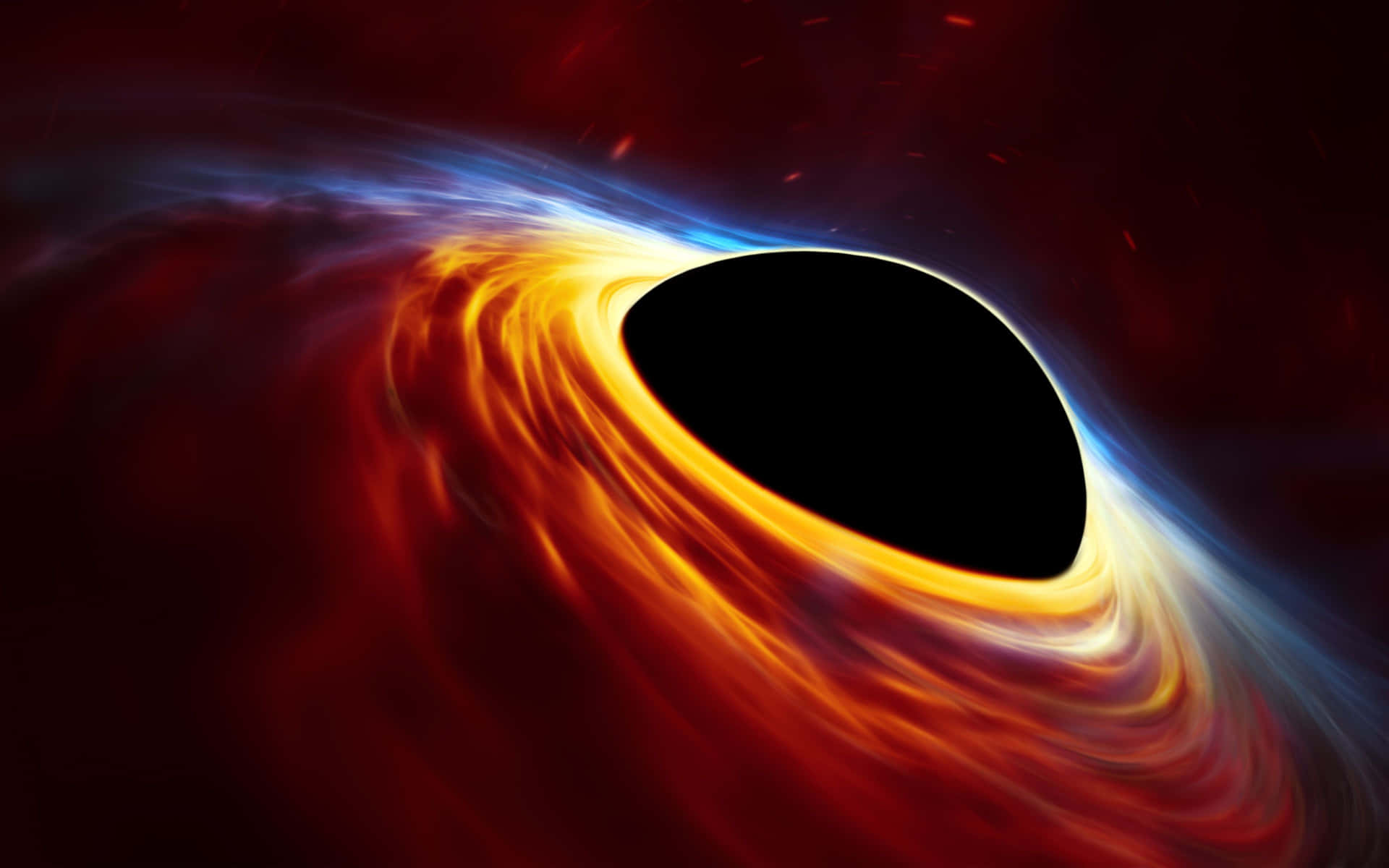 Explore The Endless Black Space Background