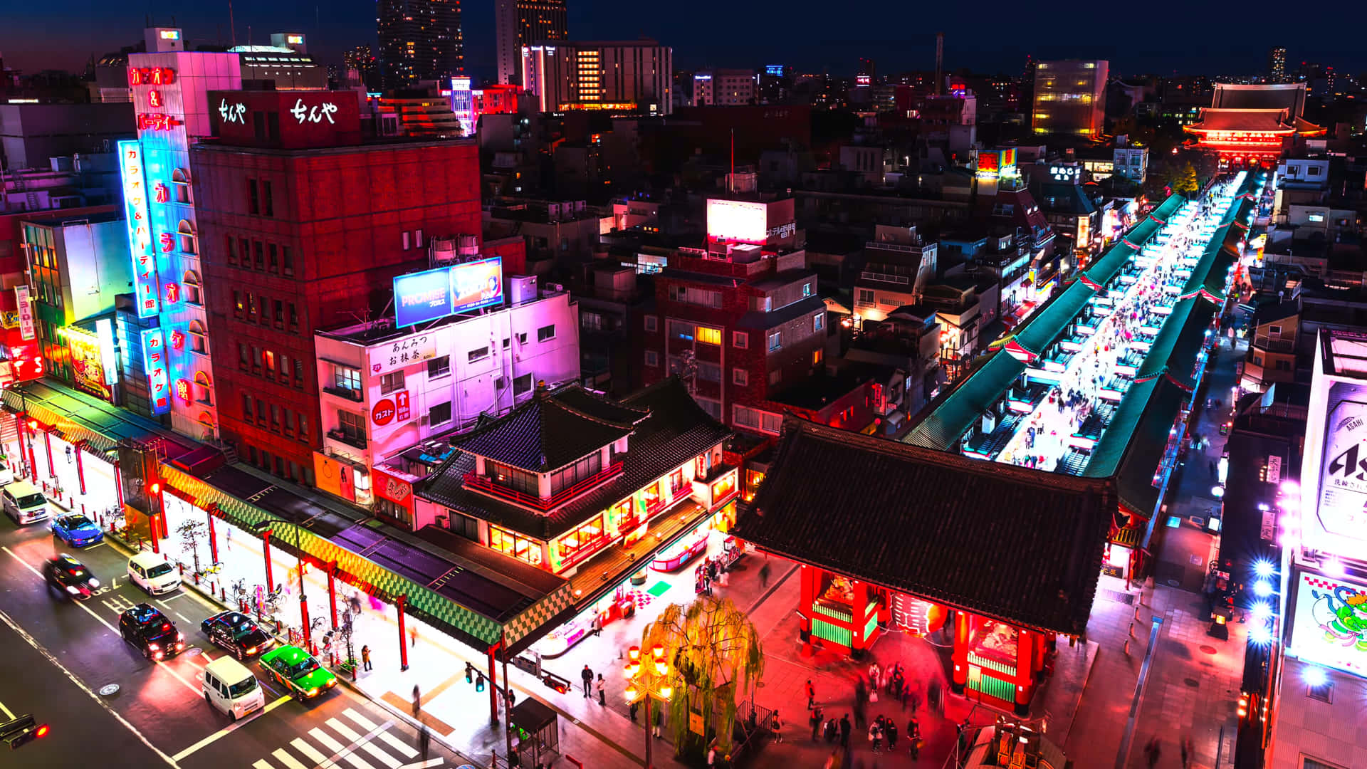 Explore The Energy And Experiences Of Tokyo's Vibrant Harajuku District. Background