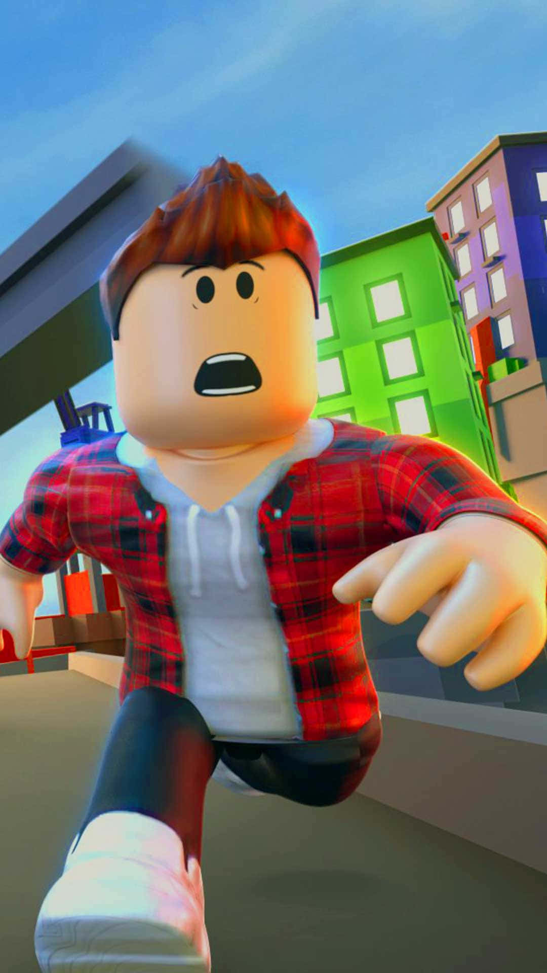 Explore The Exciting World Of Roblox With Our Characters Background