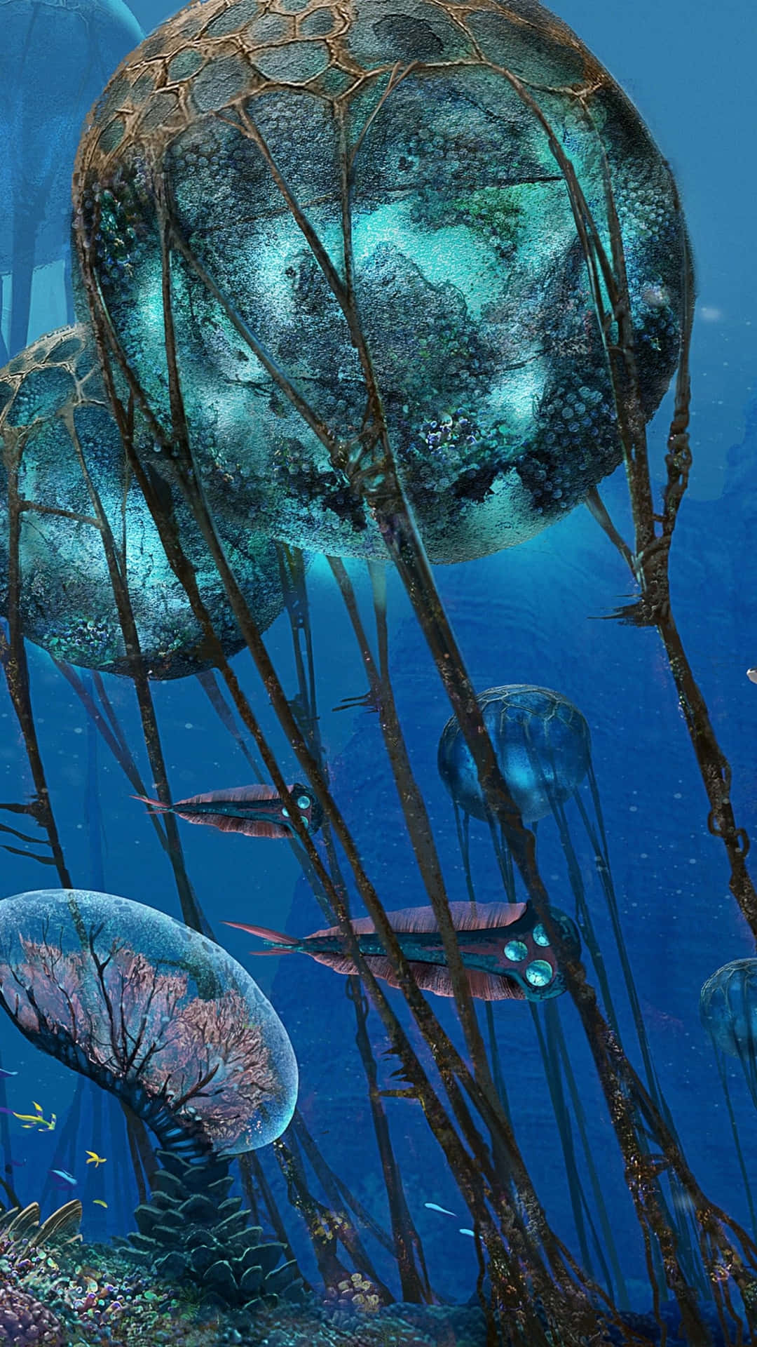 Explore The Expansive World Of Subnautica In Stunning 4k Resolution Background