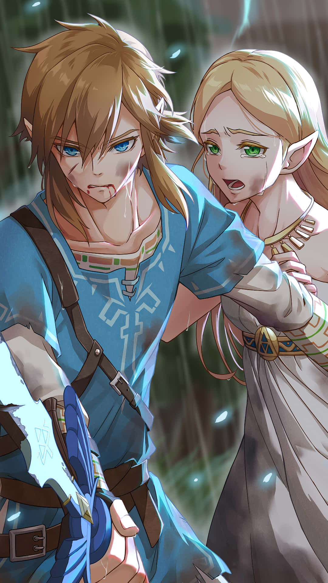 Explore The Fantastical World Of Hyrule With The Latest The Legend Of Zelda Mobile Game! Background