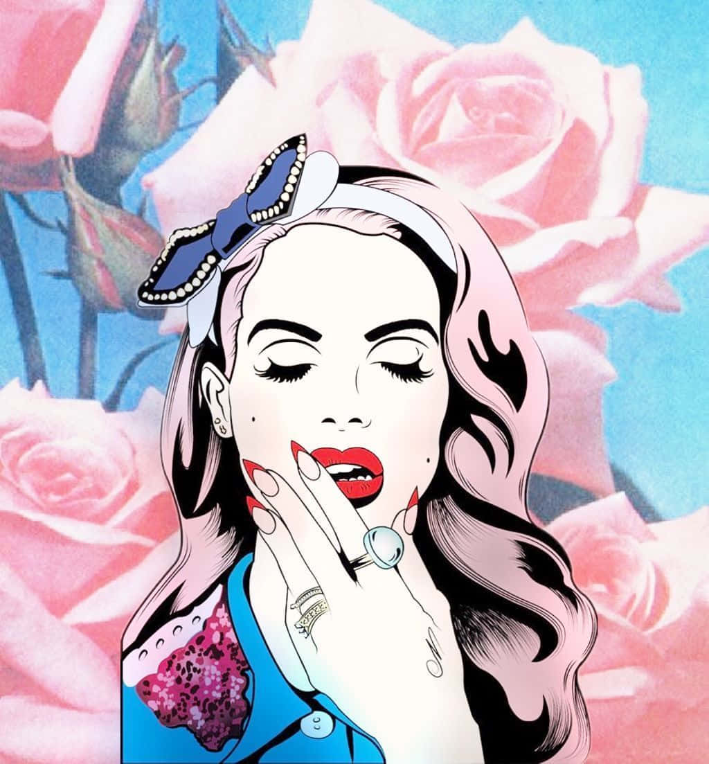 Explore The Fun And Nostalgic Retro Aesthetic With Pink 90s Style Background