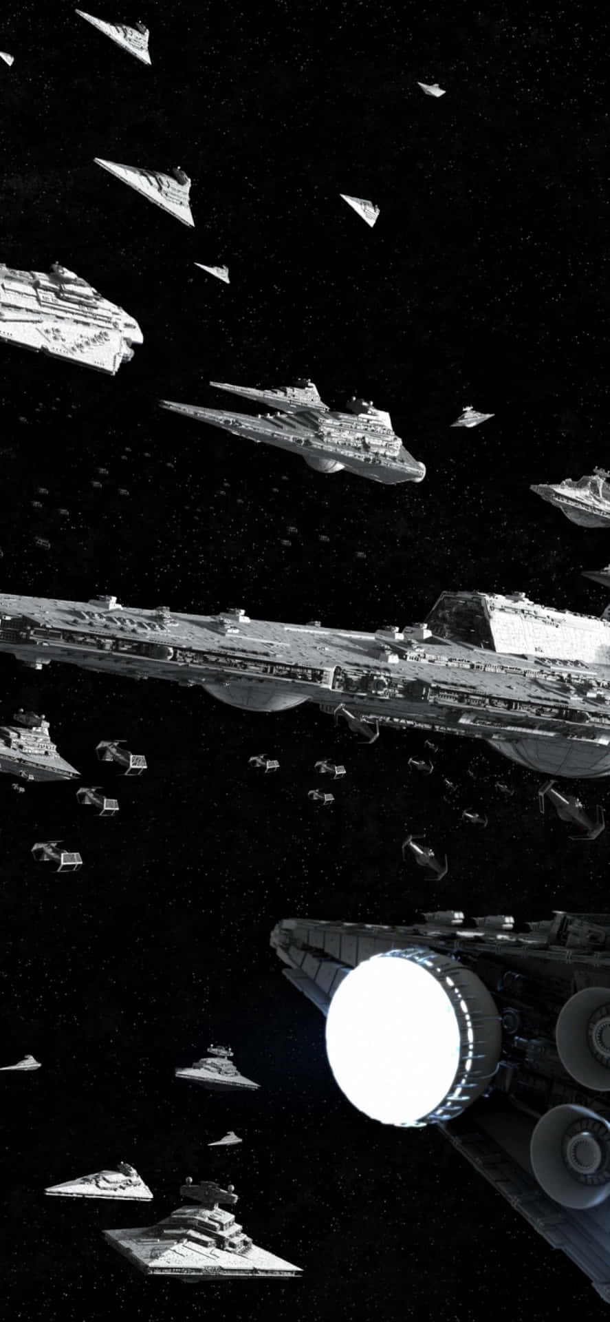 Explore The Galaxy, Anywhere Anytime With The Star Wars Phone Background