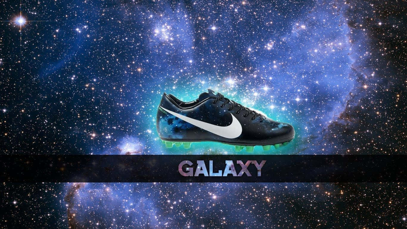 Explore The Galaxy With Nike Background