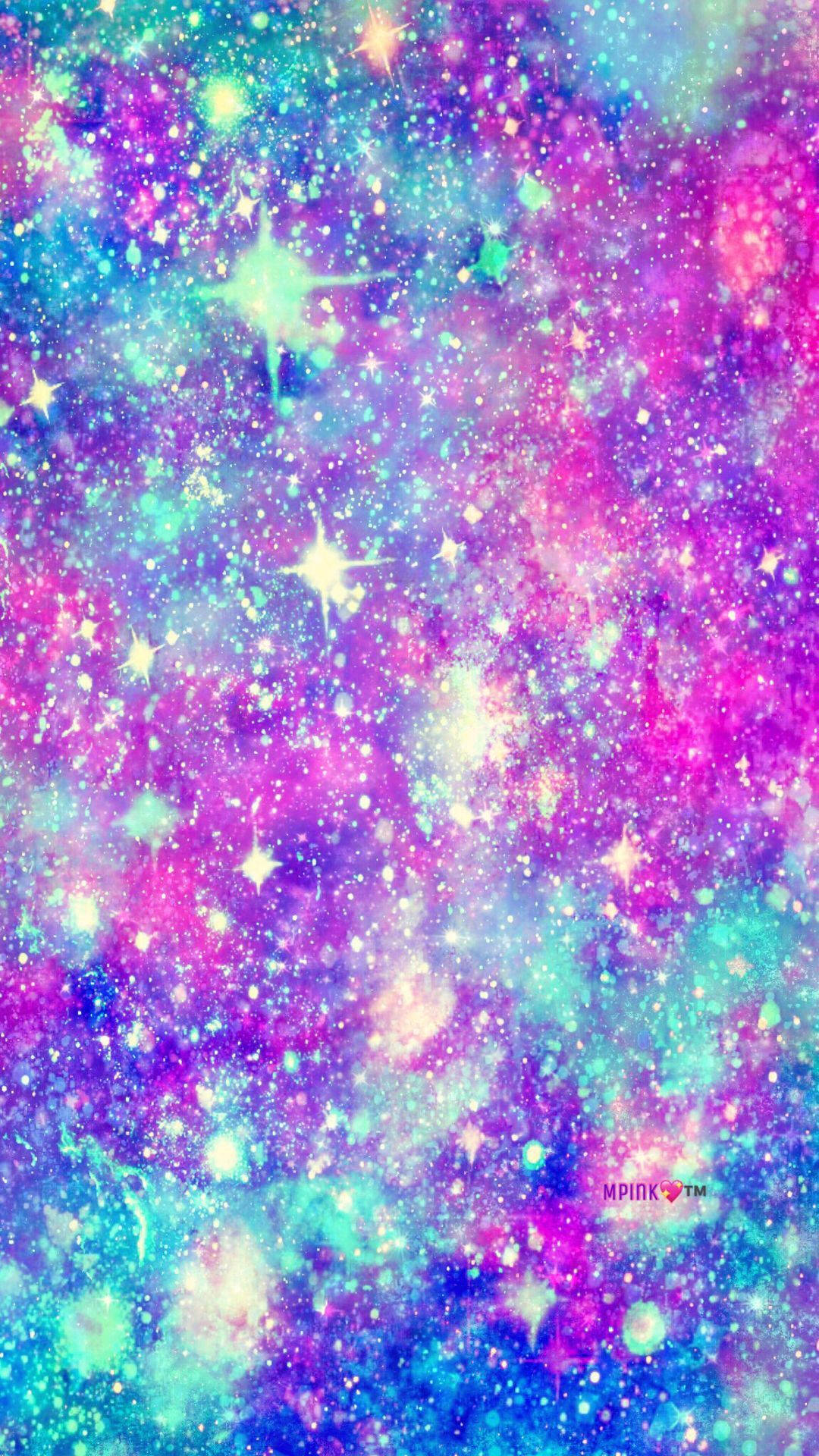 Explore The Girly Galaxy Background