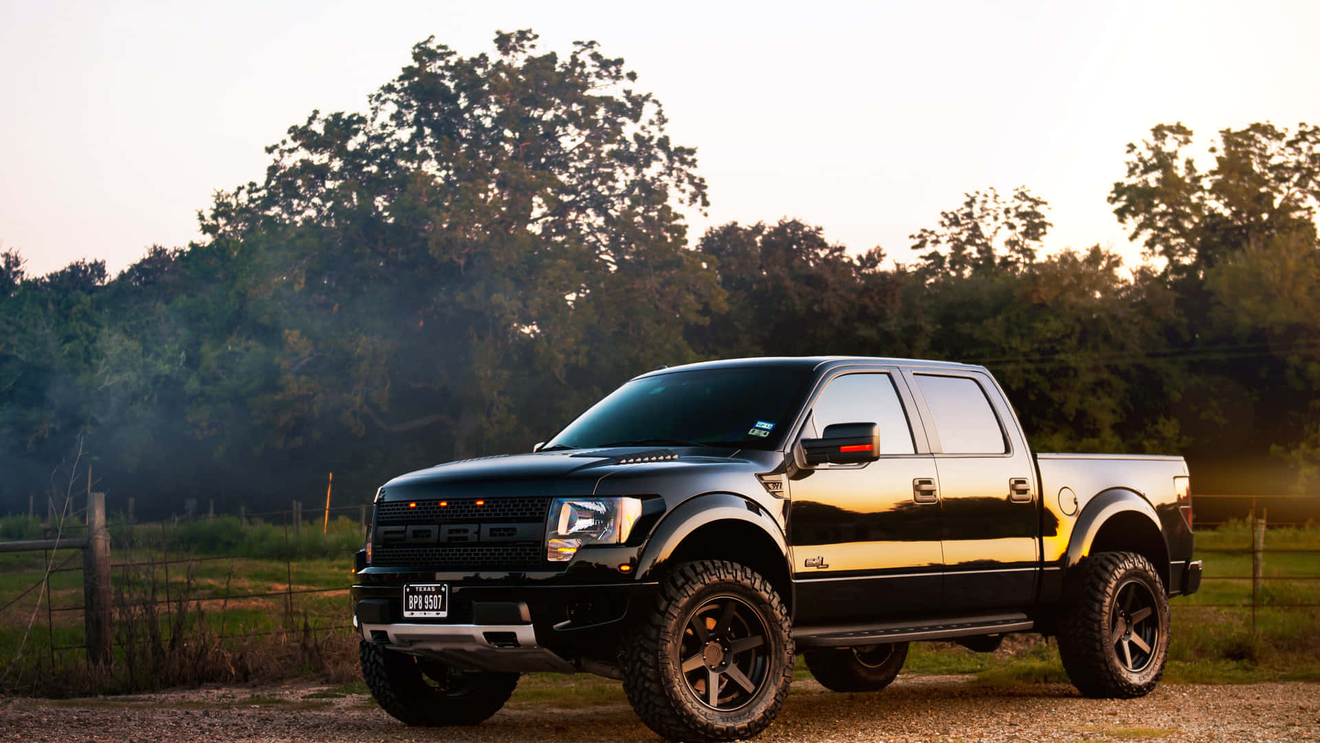 Explore The Great Outdoors In The All-new Ford Truck Background