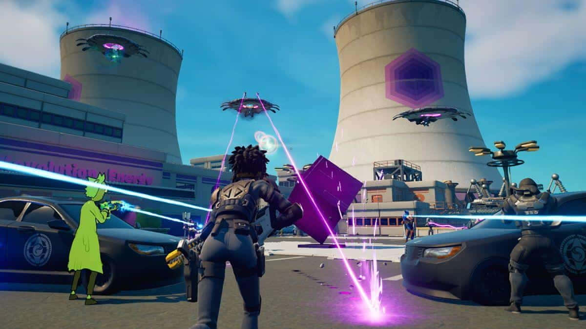 Explore The Icey Wastelands Of Fortnite Chapter 2 Season 7 Background