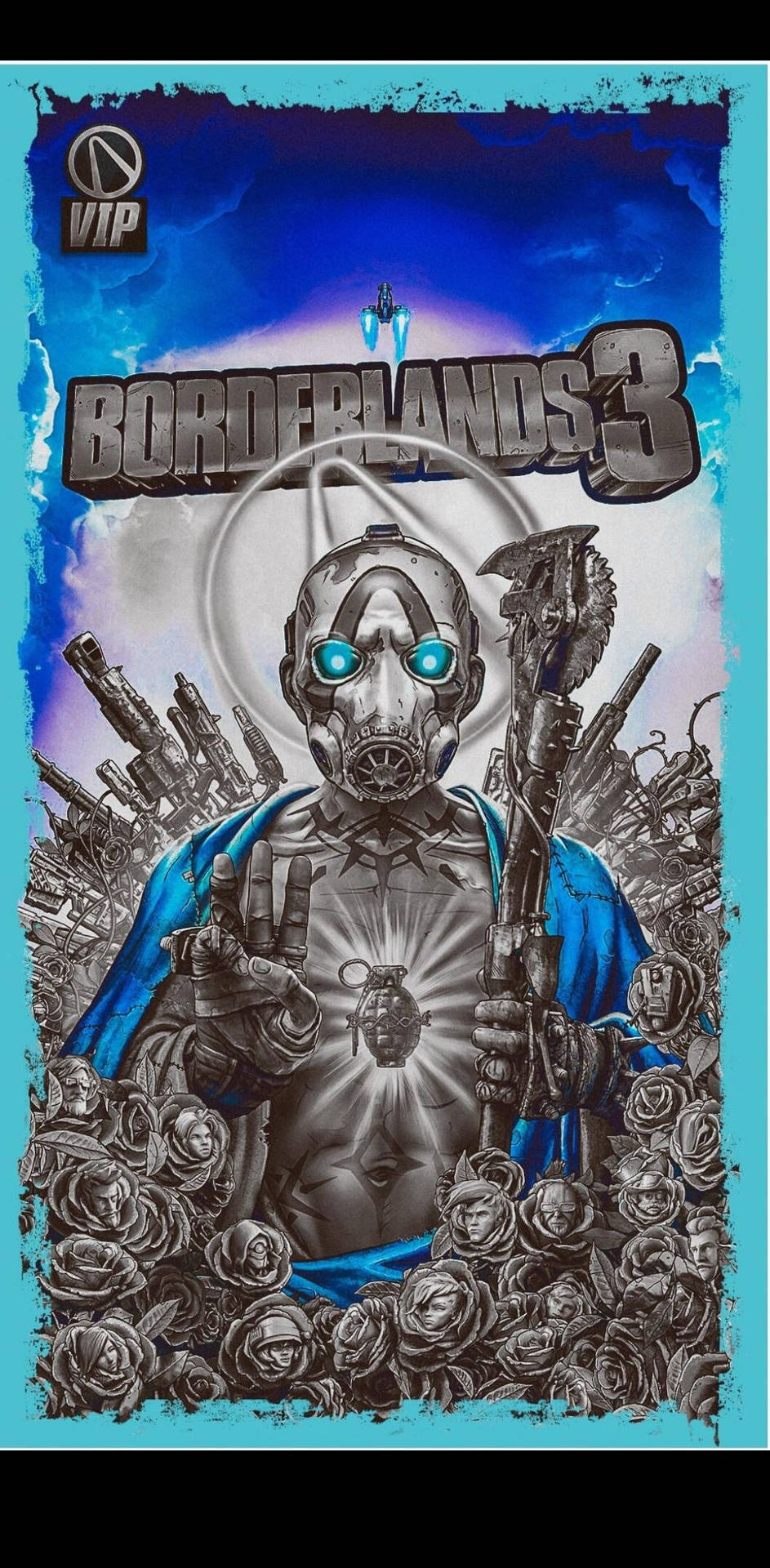 Explore The Imaginative World Of Borderlands Like Never Before With The New Borderlands Iphone Background