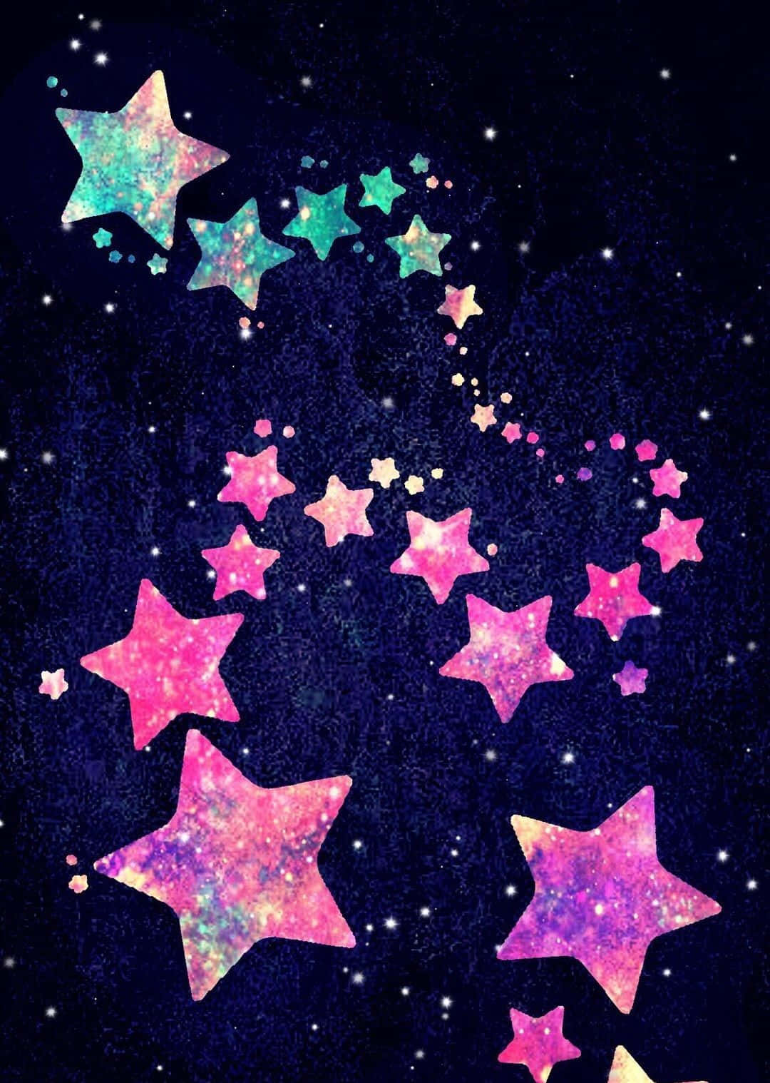 Explore The Infinite Beauty Of Glitter Galaxy Background